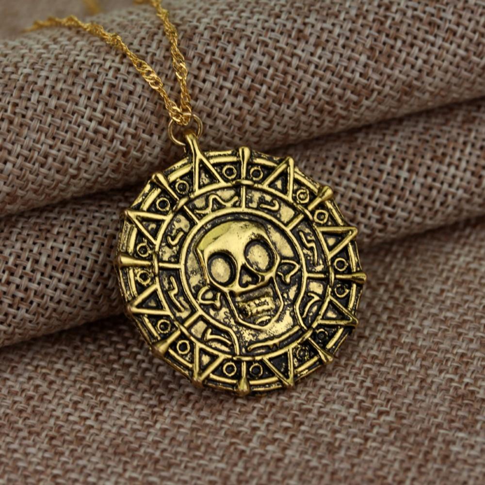 Simple Fashion Niche Necklace Skull Pendant Coin Medallion Vintage Punk Hip Hop Necklace Accessories коричневый
Simple Fashion Niche Necklace Skull Pendant Coin Medallion Vintage Punk Hip Hop Necklace Accessories коричневый