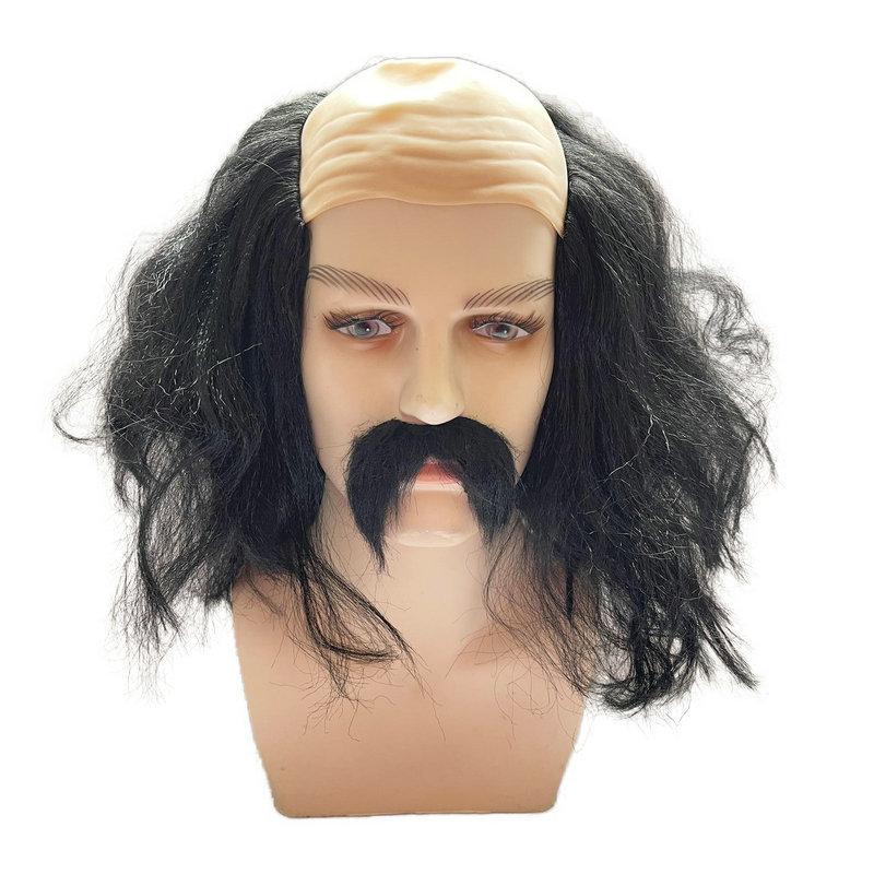 Prom party wigs, headpieces, bald wigs, with beards One size fits all adults чёрный
Prom party wigs, headpieces, bald wigs, with beards One size fits all adults чёрный
