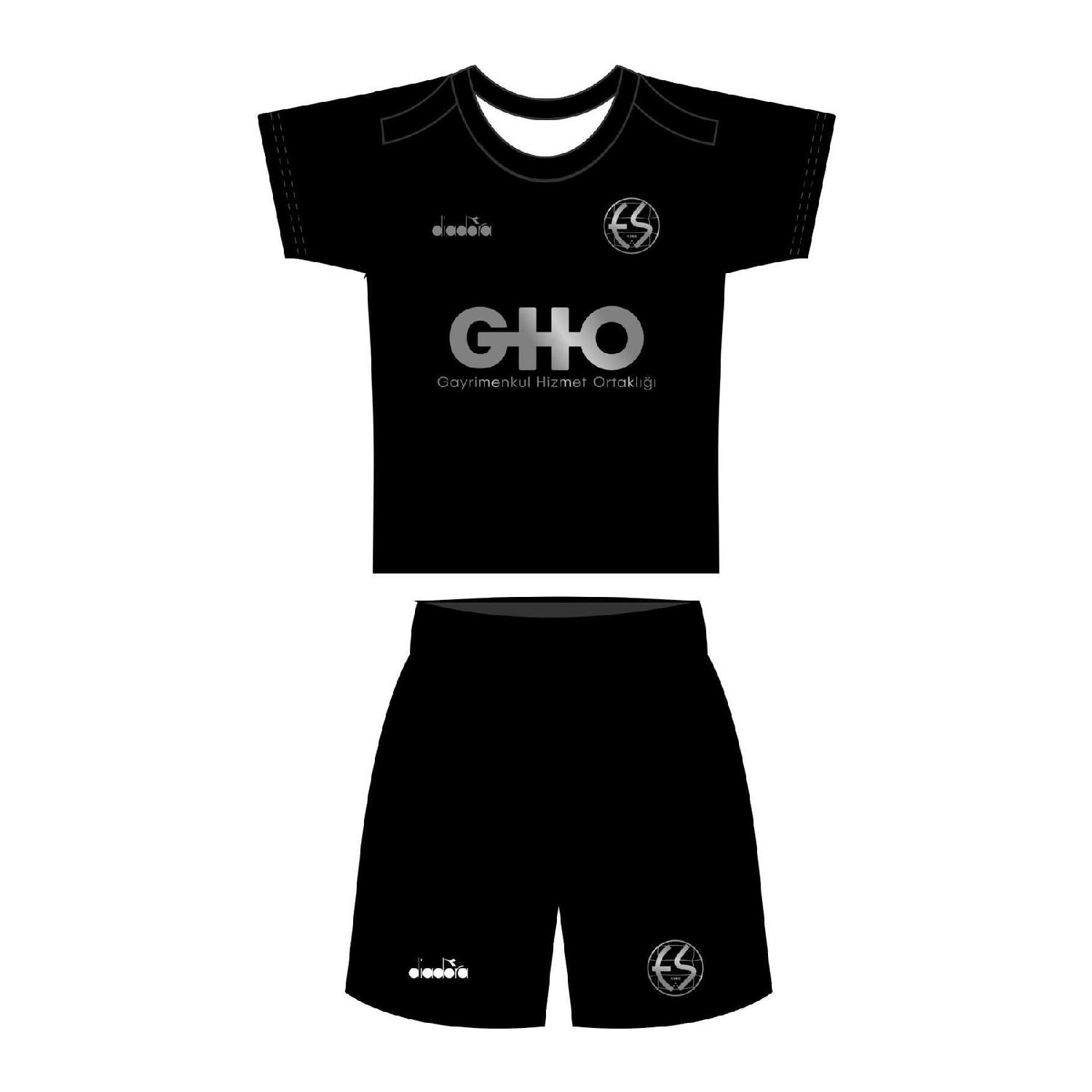 Джерси Asil Black Eskiehirspor Baby Es Es 6-9 AY чёрный 
Джерси Asil Black Eskiehirspor Baby Es Es 6-9 AY чёрный
