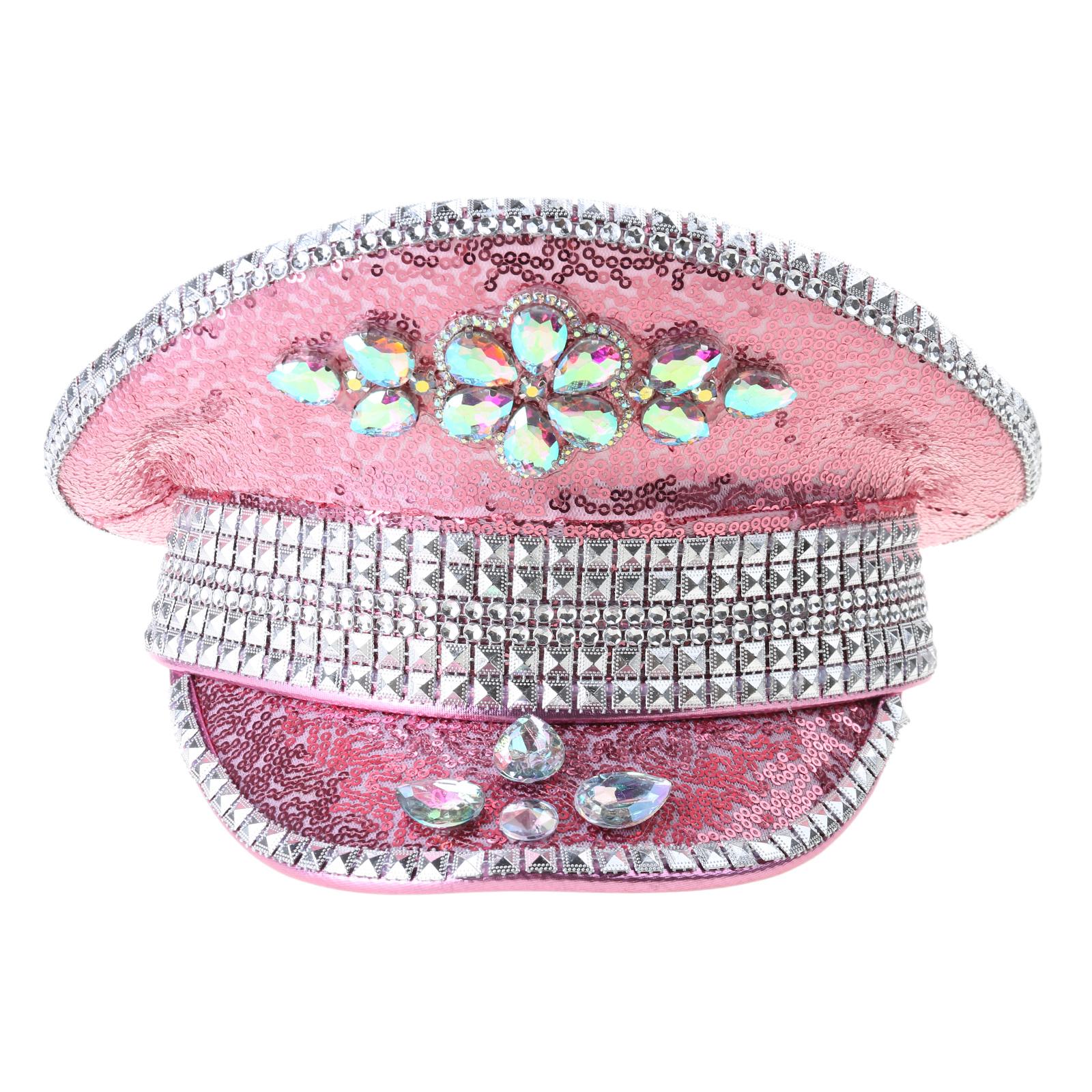 Bejeweled Captain Hat with Heavy Crystal Sequins for Bride Bachelorette Party Hand Beading Pearls Hat Wedding Photos D
Bejeweled Captain Hat with Heavy Crystal Sequins for Bride Bachelorette Party Hand Beading Pearls Hat Wedding Photos D