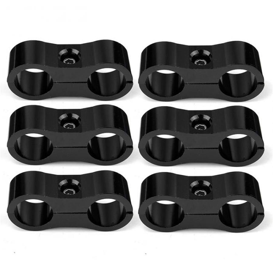 12pcs AN -10 AN10 19MM Black Braided Hose Separator Clamp Fitting Adapter Bracket
12pcs AN -10 AN10 19MM Black Braided Hose Separator Clamp Fitting Adapter Bracket