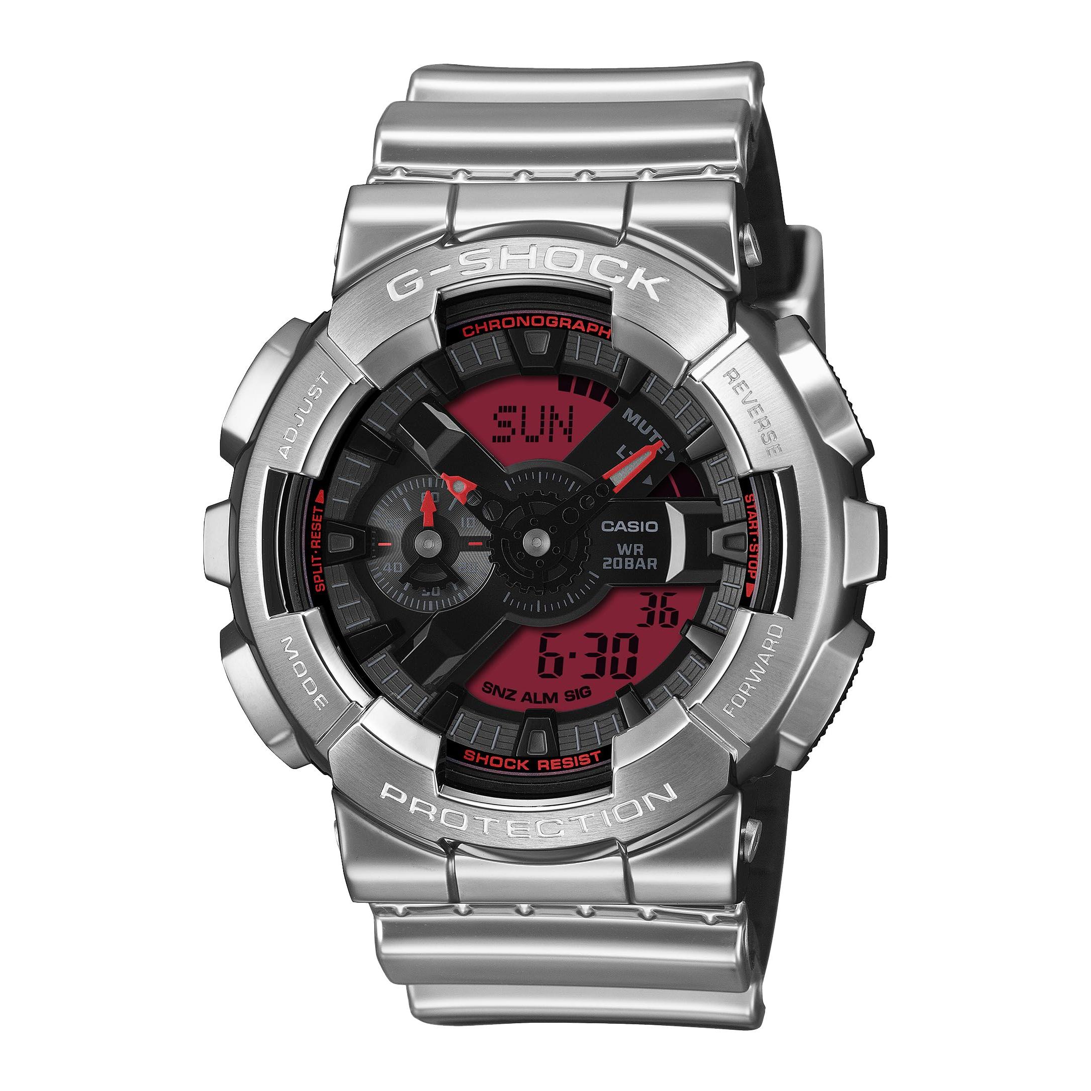 Casio Чоловічий срібний годинник G-Shock GM-110YRA-8AJF - Автентична японська модель, Міцний та стильний годинник
Casio Чоловічий срібний годинник G-Shock GM-110YRA-8AJF - Автентична японська модель, Міцний та стильний годинник