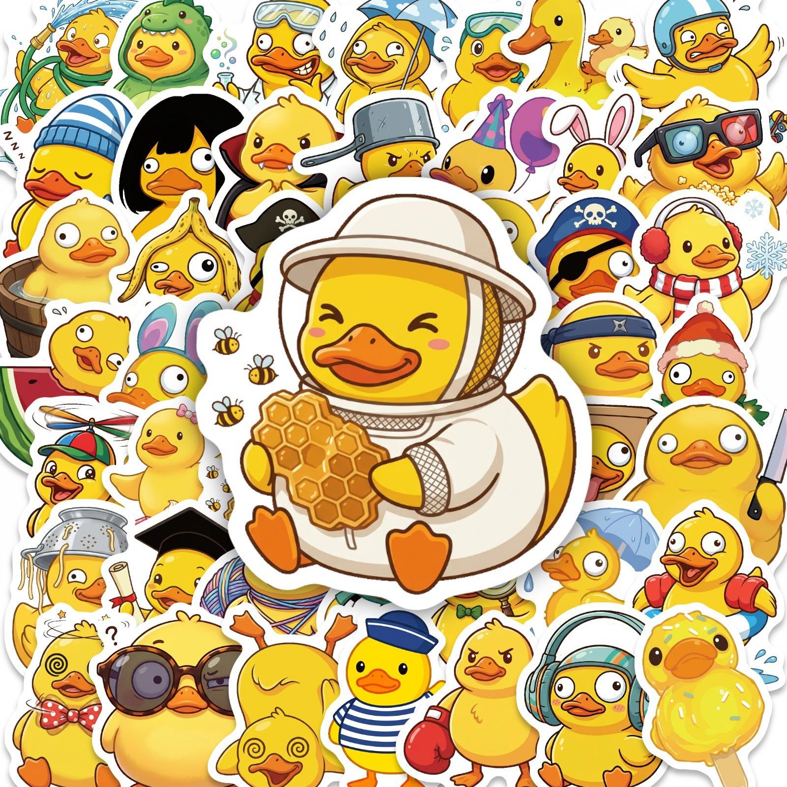50 Cute Funny Little Yellow Duck Pp Stickers Fun Shape Does Not Repeat Student Stationery Decorative Stickers
50 Cute Funny Little Yellow Duck Pp Stickers Fun Shape Does Not Repeat Student Stationery Decorative Stickers