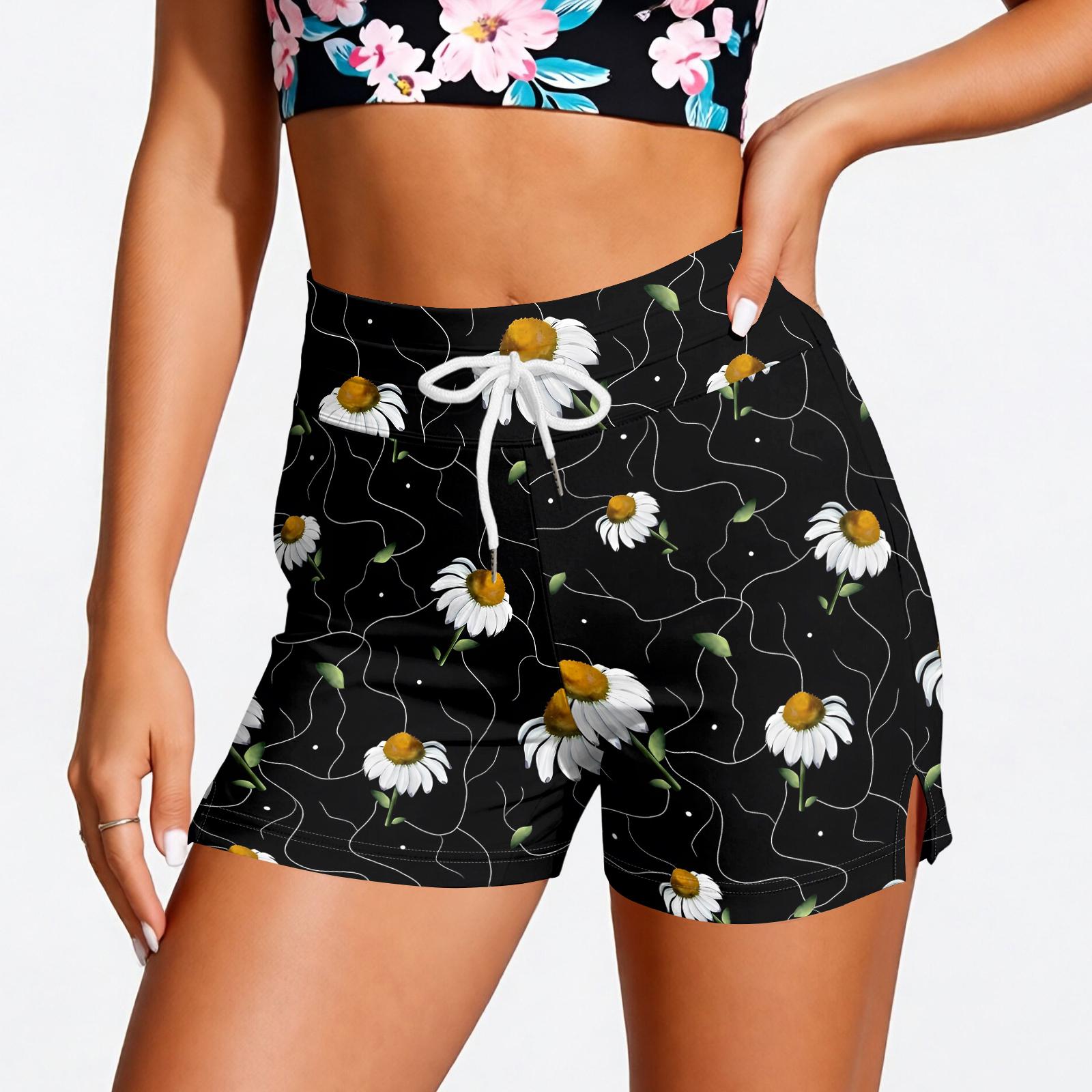 Women’s High Waist Drawstring Shorts with Floral Print Soft Lightweight Fabric Relaxed Fit for Casual Summer Wear L
Women’s High Waist Drawstring Shorts with Floral Print Soft Lightweight Fabric Relaxed Fit for Casual Summer Wear L