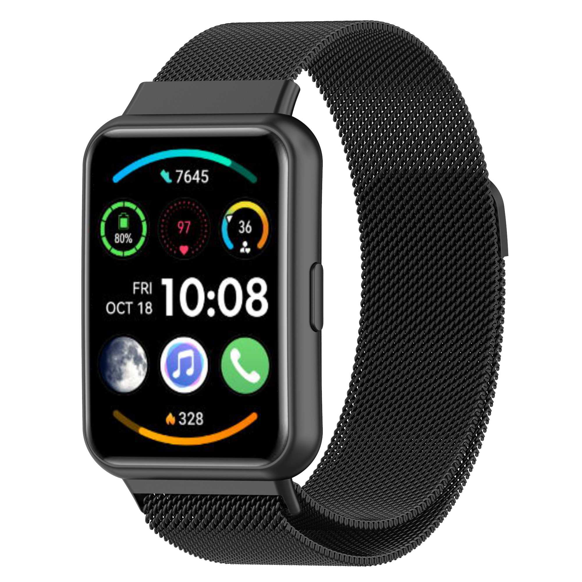 Metal Smart Watch Strap for Huawei Watch Fit 2 Adjustable Milanese Watchband Replacement Part Silver
Metal Smart Watch Strap for Huawei Watch Fit 2 Adjustable Milanese Watchband Replacement Part Silver