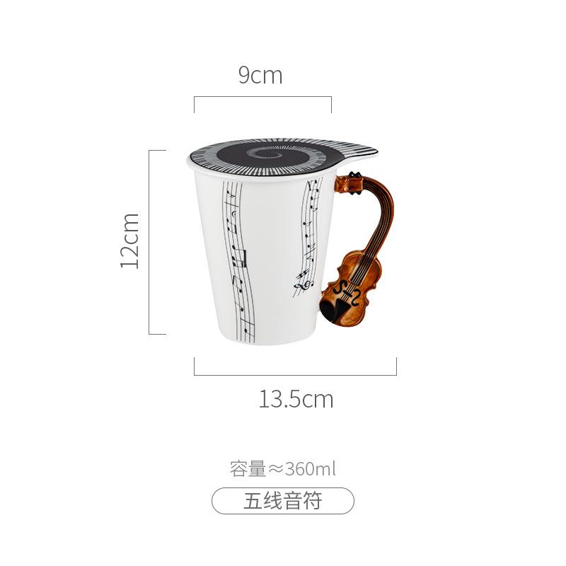 Штампованная креативная ручка для музыкального инструмента в виде скрипки, керамическая чашка для воды, кофейная чашка 301-400ml
Штампованная креативная ручка для музыкального инструмента в виде скрипки, керамическая чашка для воды, кофейная чашка 301-400ml