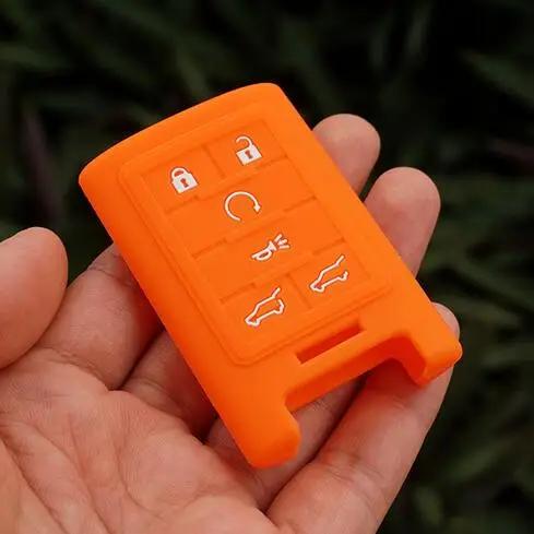 silicone rubber key cover case shell for Cadillac CTS ATS 28T CTS-V coupe SRX Escalade keys 6 buttons key case помаранчевий
silicone rubber key cover case shell for Cadillac CTS ATS 28T CTS-V coupe SRX Escalade keys 6 buttons key case помаранчевий
