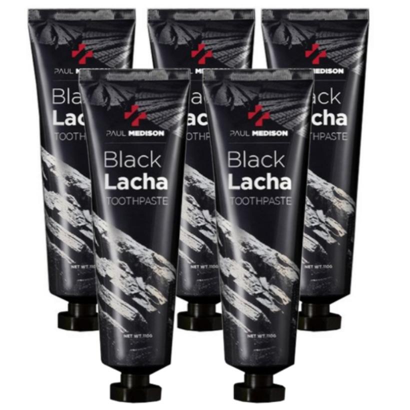 Paul Medison Black Lacha Toothpaste 110g 5ea Korea Beauty
Paul Medison Black Lacha Toothpaste 110g 5ea Korea Beauty