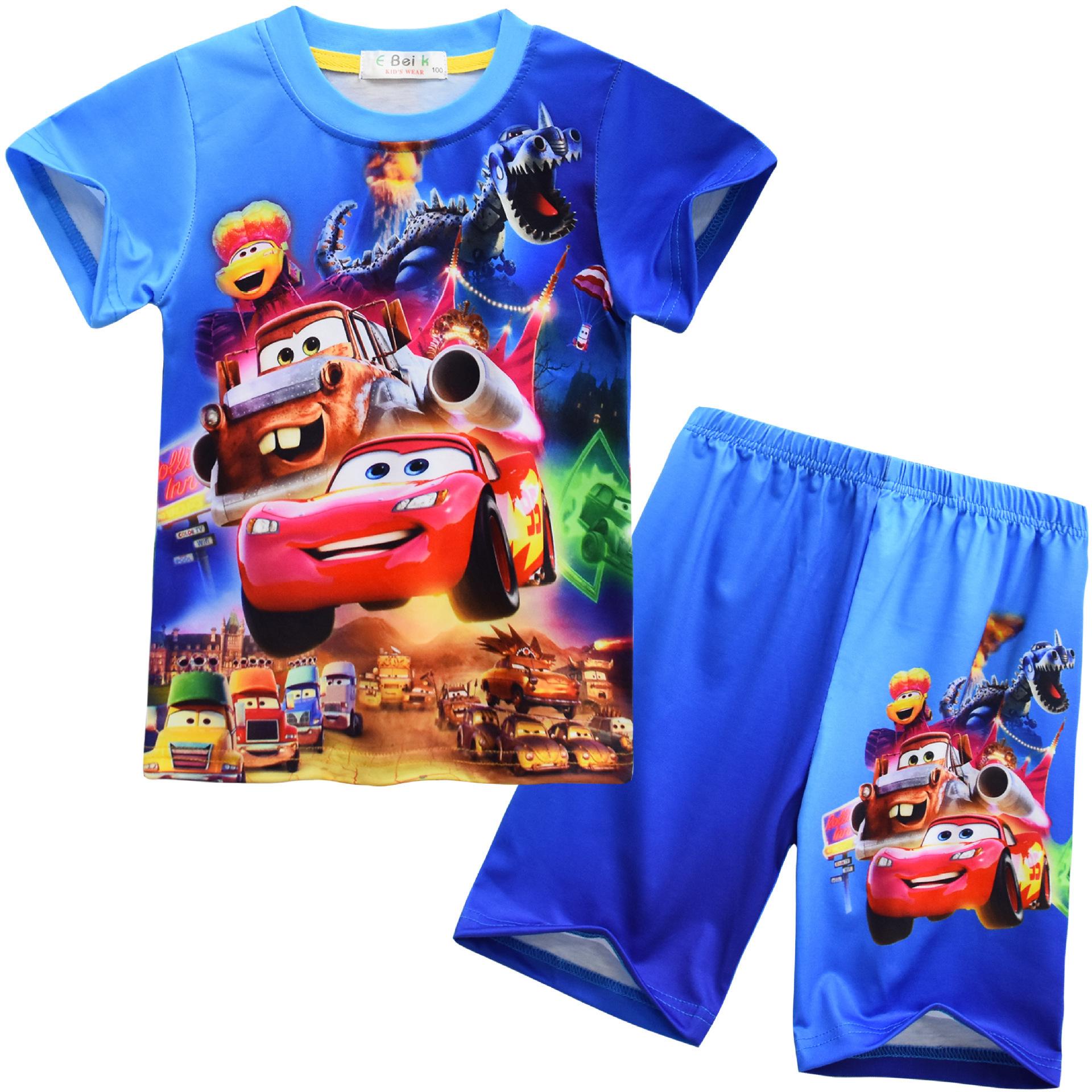 Short-Sleeved Animation Cartoon Digital Printing, Middle-Aged And Older Children S Casual Short-Sleeved Loungewear Set 91005 150
Short-Sleeved Animation Cartoon Digital Printing, Middle-Aged And Older Children S Casual Short-Sleeved Loungewear Set 91005 150