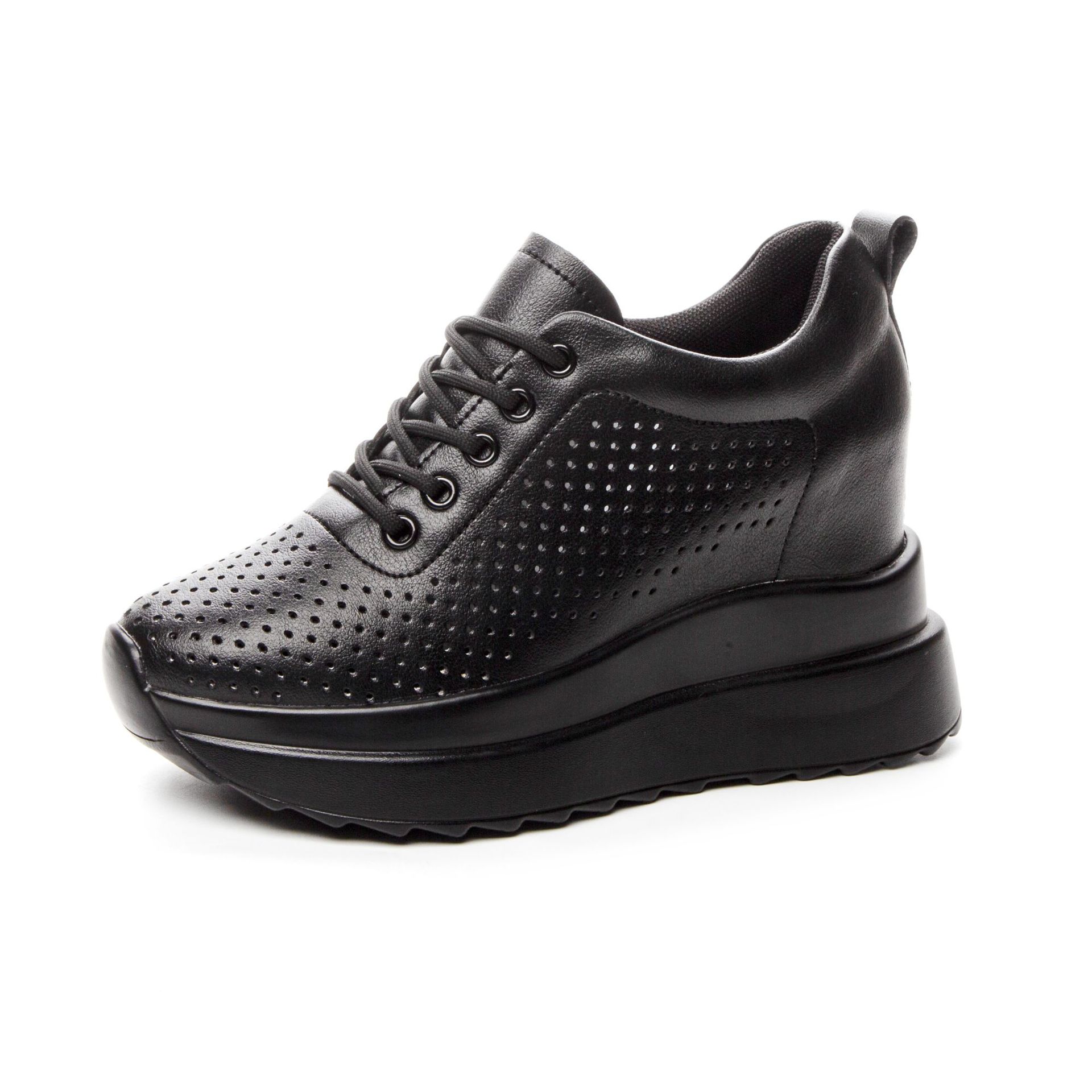 Модные 10 см кроссовки из натуральной кожи, обувь на платформе, танкетка, скрытый каблук, туфли-лодочки, теплый мех, модные кроссовки, женская зимняя обувь 34 чёрный
Модные 10 см кроссовки из натуральной кожи, обувь на платформе, танкетка, скрытый каблук, туфли-лодочки, теплый мех, модные кроссовки, женская зимняя обувь 34 чёрный