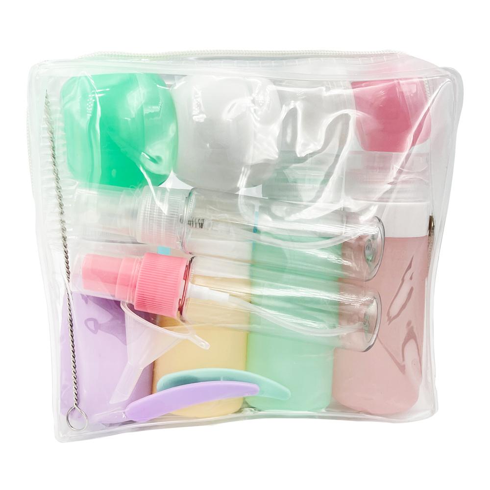 Travel Refillable Bottle Set Spray Lotion Shampoo Shower Tube Bottling Cosmetic Empty Liquid Container Portable Tool
Travel Refillable Bottle Set Spray Lotion Shampoo Shower Tube Bottling Cosmetic Empty Liquid Container Portable Tool