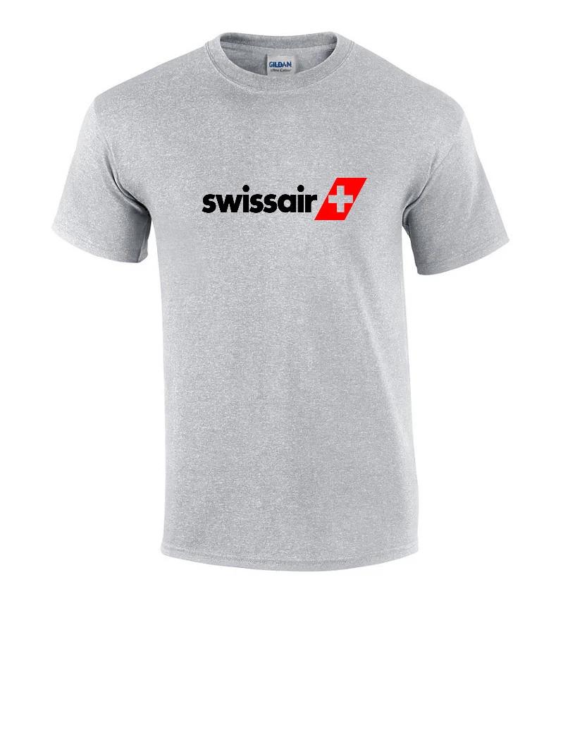 Swiss Air Logo Shirt Airline Red Black Sport Gray Cotton T-Shirt S-5XL 3XL
Swiss Air Logo Shirt Airline Red Black Sport Gray Cotton T-Shirt S-5XL 3XL