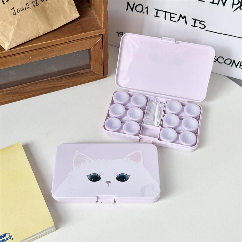 Cute Large Capacity Contact Lens Case Travel Contact Lenses Case Soak Container Lenses Box for Beauty Pupil With Mirror розовый
Cute Large Capacity Contact Lens Case Travel Contact Lenses Case Soak Container Lenses Box for Beauty Pupil With Mirror розовый