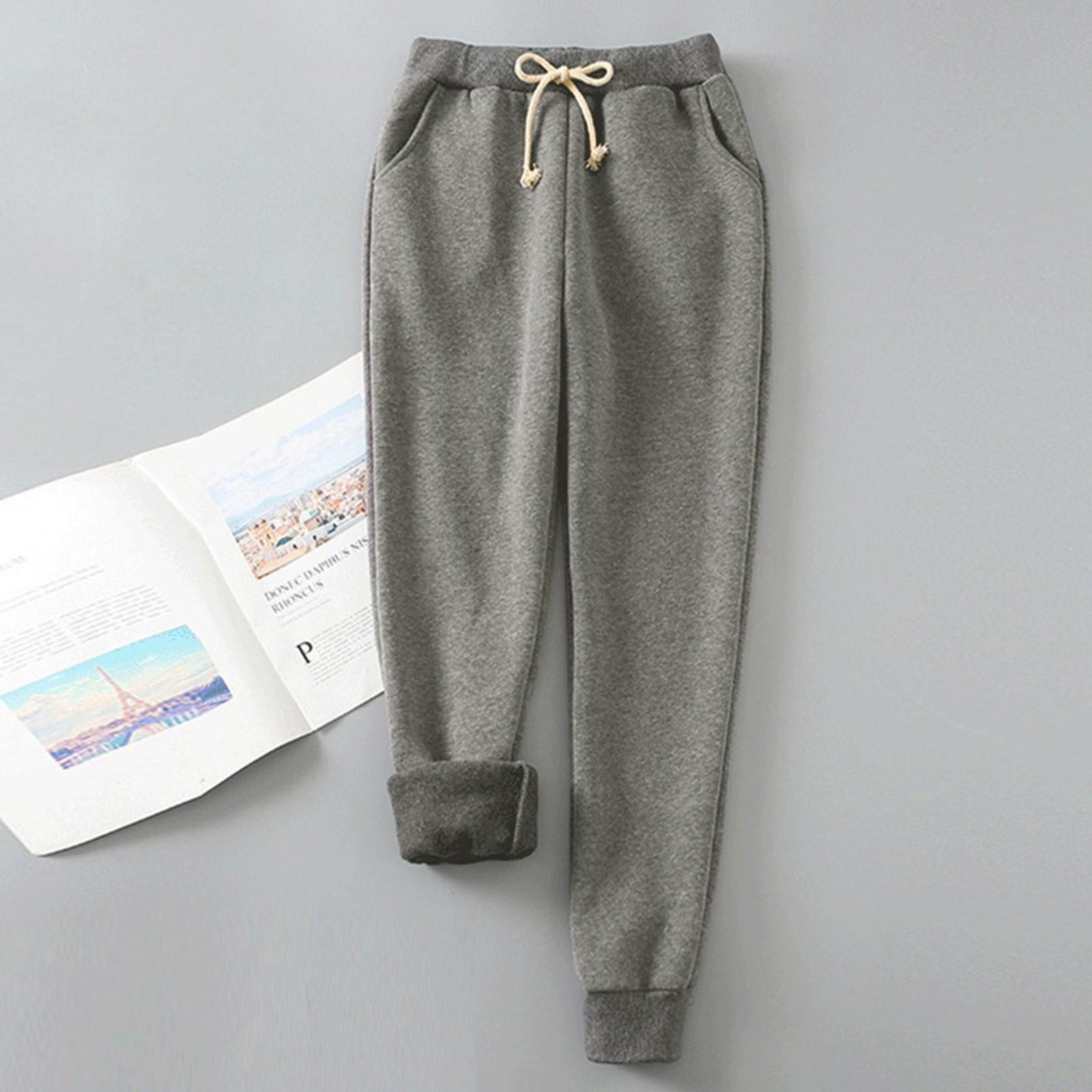 Жіночі нові зимові однотонні флісові штани великого розміру Wei Pants Casual Harun Leggings M
Жіночі нові зимові однотонні флісові штани великого розміру Wei Pants Casual Harun Leggings M