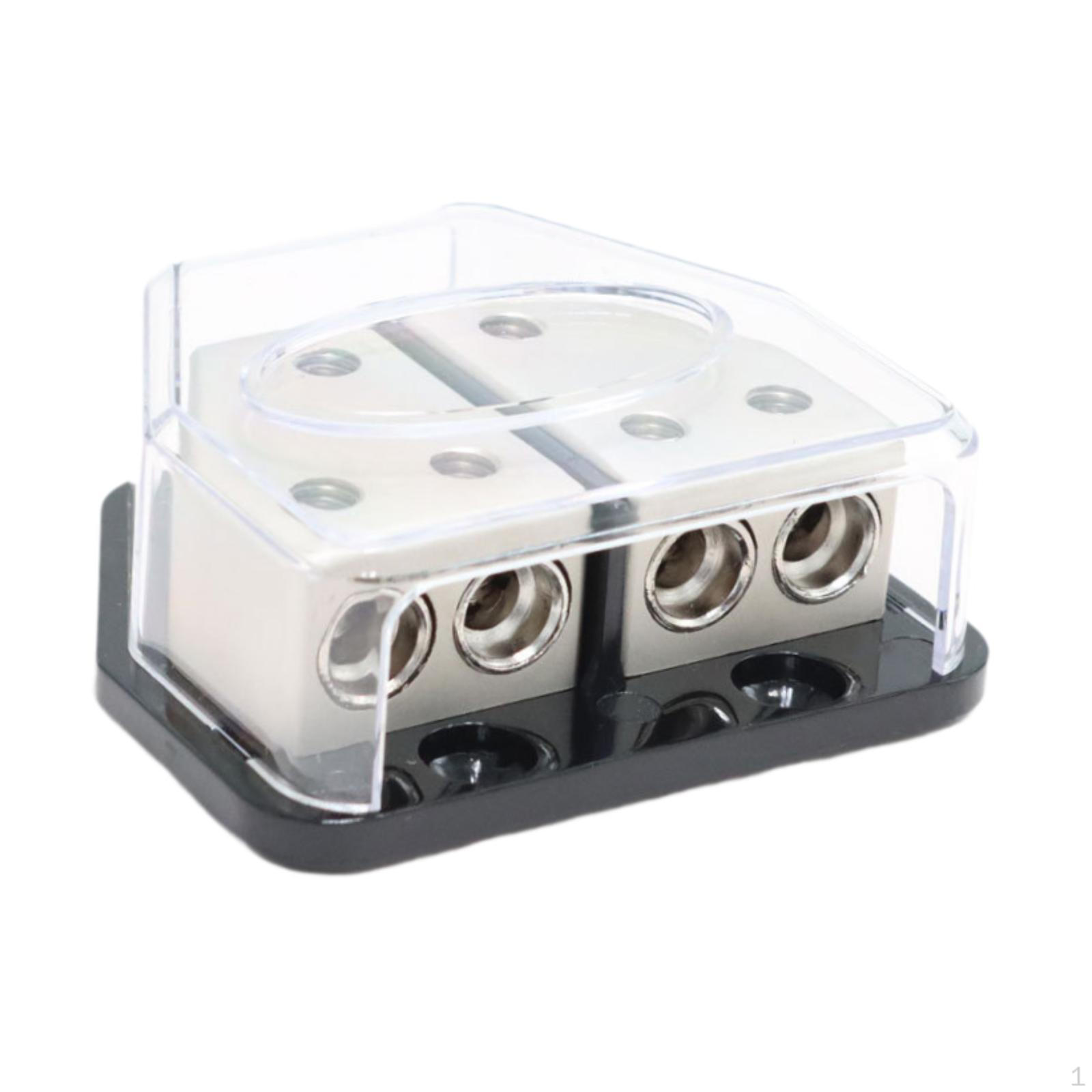 Power Distribution Block Splitter Supplies Accessories Maintenance Connecting for Audio Marine чорний
Power Distribution Block Splitter Supplies Accessories Maintenance Connecting for Audio Marine чорний