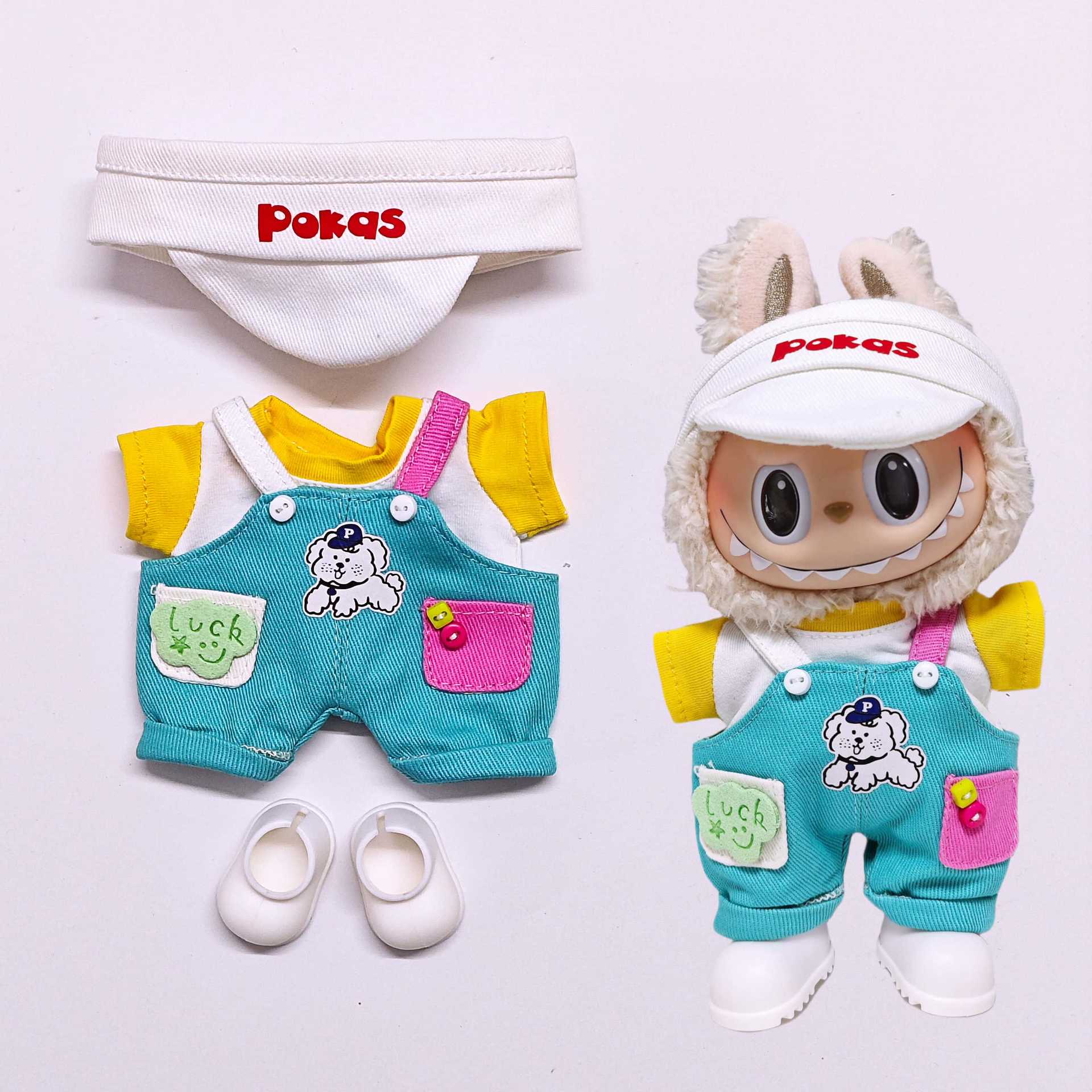 Новая одежда для куклы Лабубу, радужный костюм щенка, модная одежда для куклы Labubu doll clothes
Новая одежда для куклы Лабубу, радужный костюм щенка, модная одежда для куклы Labubu doll clothes