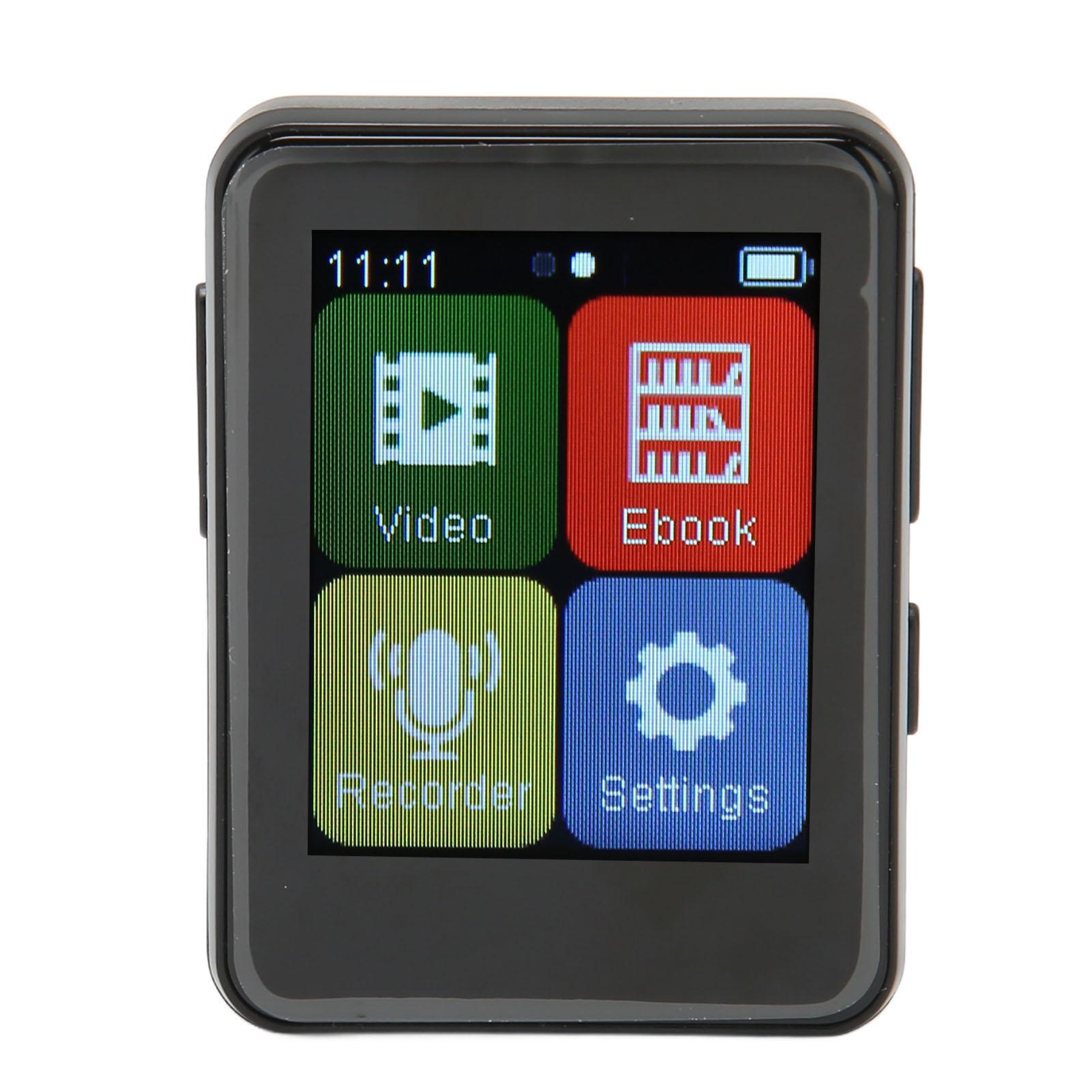 MP3-плеер Bluetooth 5.0 Интеллектуальное HD шумоподавление FM-радио Электрическая книга 1,8 дюйма Полный With 32GB TF card чёрный
MP3-плеер Bluetooth 5.0 Интеллектуальное HD шумоподавление FM-радио Электрическая книга 1,8 дюйма Полный With 32GB TF card чёрный