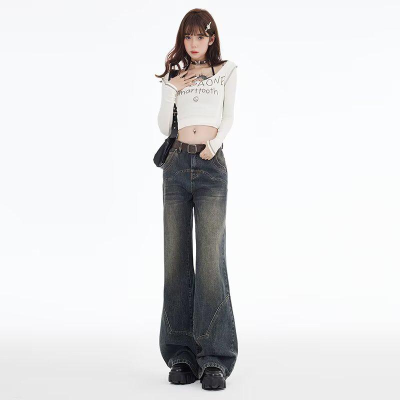 Cement Gray High-Waisted Wide-Leg Women s Jeans - 2025 Spring/Autumn Collection with Versatile Drape Design XL: Height 155-165CM (60.5-65.5kg)
Cement Gray High-Waisted Wide-Leg Women s Jeans - 2025 Spring/Autumn Collection with Versatile Drape Design XL: Height 155-165CM (60.5-65.5kg)