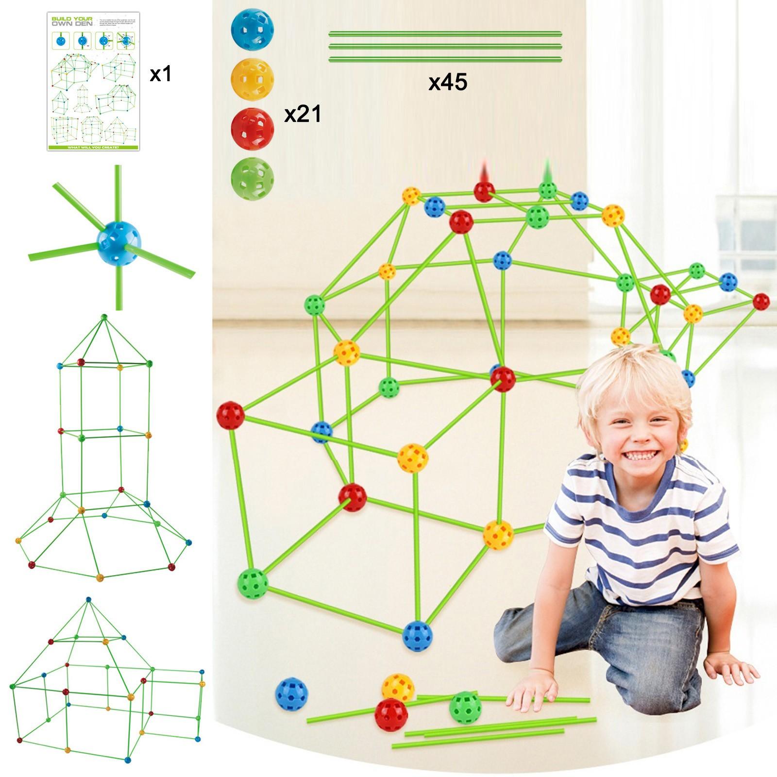 (DSGT) DIY Строительство Строительство Форт Замки Палатки Ракеты Туннели Игровой набор 
(DSGT) DIY Строительство Строительство Форт Замки Палатки Ракеты Туннели Игровой набор