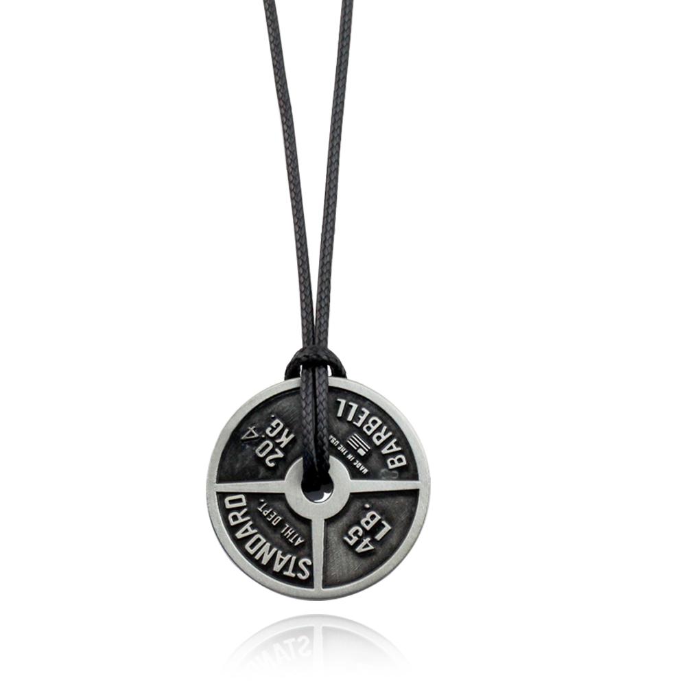 Vintage Punk Weightlifting Plates 45 LB Barbell Dumbbell Pendant Keychain Fashion Trend Men Fitness Gym Sports Jewelry Gift
Vintage Punk Weightlifting Plates 45 LB Barbell Dumbbell Pendant Keychain Fashion Trend Men Fitness Gym Sports Jewelry Gift