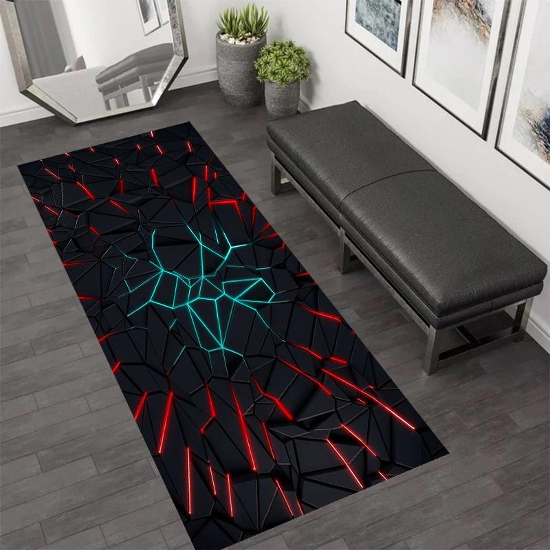 Carpet Mat Rug Home Decoration 3D Broken Neon Hexagon Pattern Floor Area Rug Living Room Bedroom Style Bedroom Decor 40X120CM
Carpet Mat Rug Home Decoration 3D Broken Neon Hexagon Pattern Floor Area Rug Living Room Bedroom Style Bedroom Decor 40X120CM