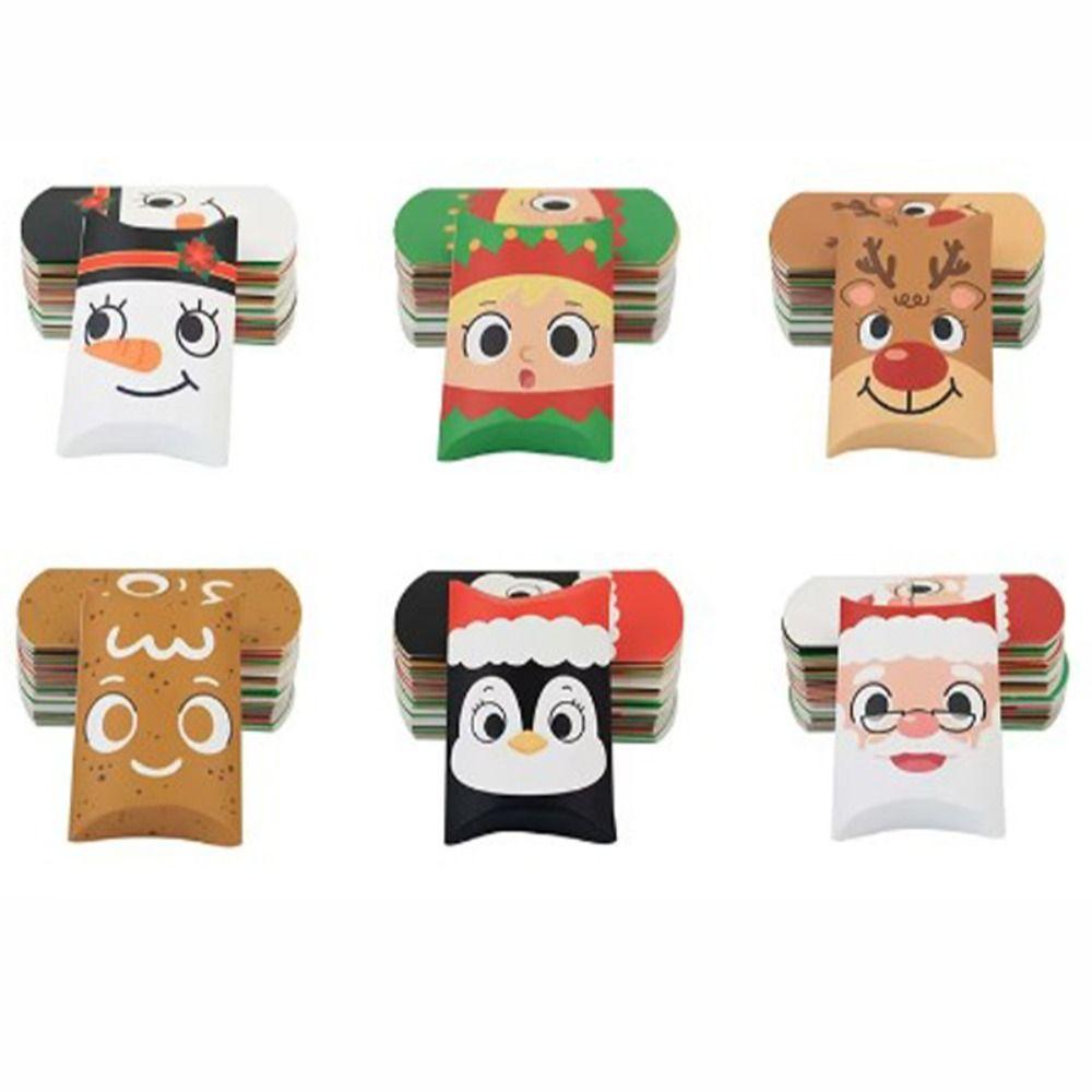10PCS Handheld Pillow Paper Box Merry Christmas Gift Packaging Boxes Christmas Gift Santa Claus
10PCS Handheld Pillow Paper Box Merry Christmas Gift Packaging Boxes Christmas Gift Santa Claus