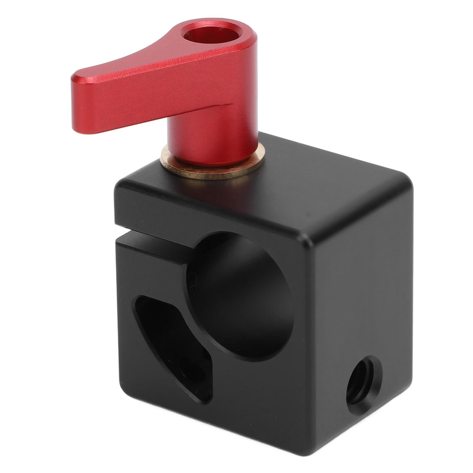 15mm Single Rod Clamp 1/4in 3/8in Thread Secure Connection Quick Release Aluminum Alloy for Camera S
15mm Single Rod Clamp 1/4in 3/8in Thread Secure Connection Quick Release Aluminum Alloy for Camera S