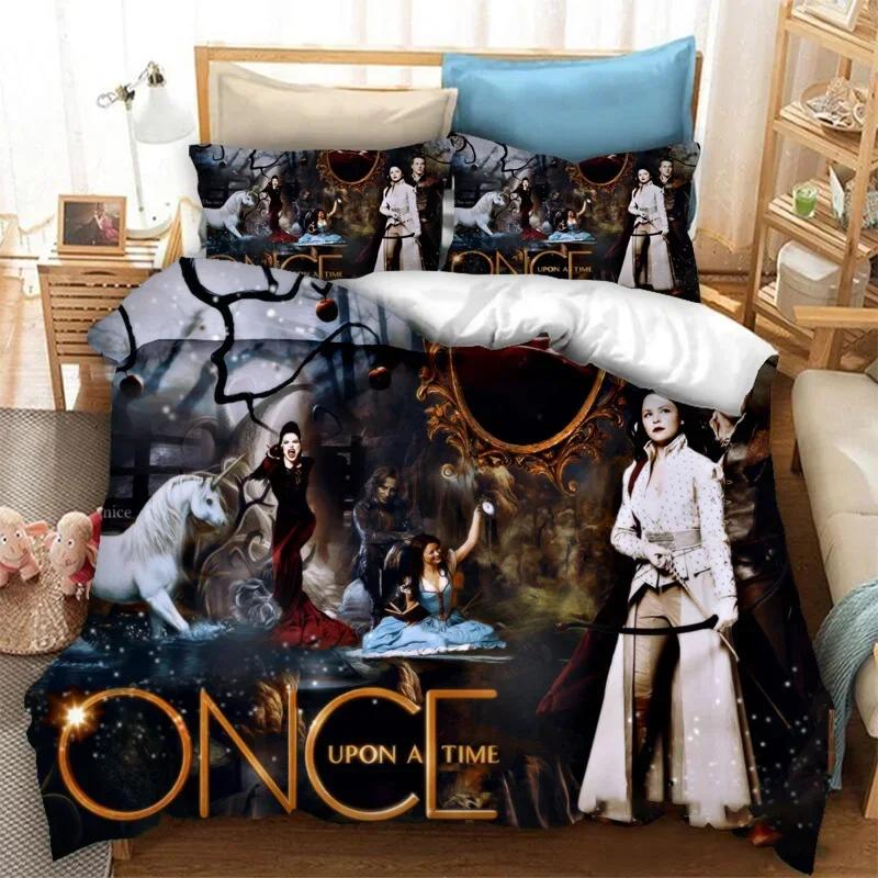New 3D Print Once Upon A Time Comfortable Duvet Quilt Cover Pillowcase Bedding Set Children Bedroom Decoration Home Textile 135x200cm
New 3D Print Once Upon A Time Comfortable Duvet Quilt Cover Pillowcase Bedding Set Children Bedroom Decoration Home Textile 135x200cm