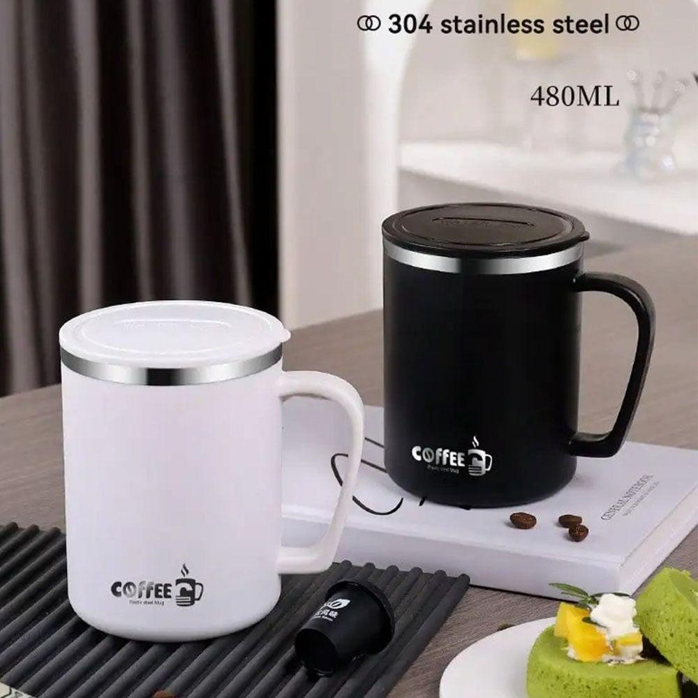 With Handle Insulated Coffee Mug 304 Stainless Steel Water Cup Fashion Milk Tea Cup Outdoor Sports рожевий
With Handle Insulated Coffee Mug 304 Stainless Steel Water Cup Fashion Milk Tea Cup Outdoor Sports рожевий