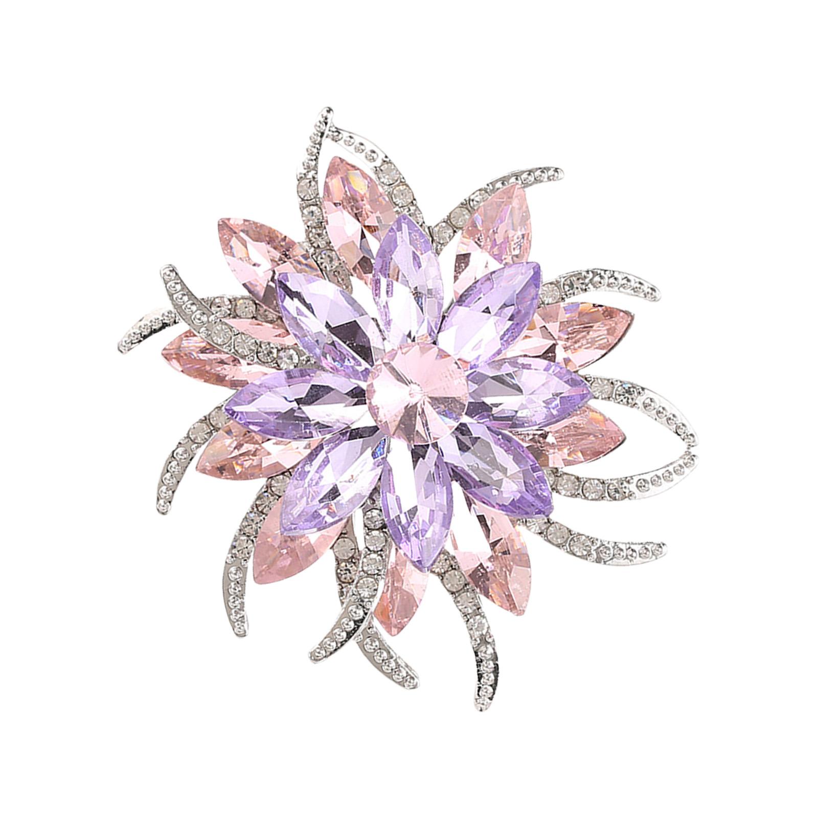 Элегантная двухслойная брошь-цветок с кристаллами и цветочными узорами для женских ювелирных аксессуаров 2
Элегантная двухслойная брошь-цветок с кристаллами и цветочными узорами для женских ювелирных аксессуаров 2