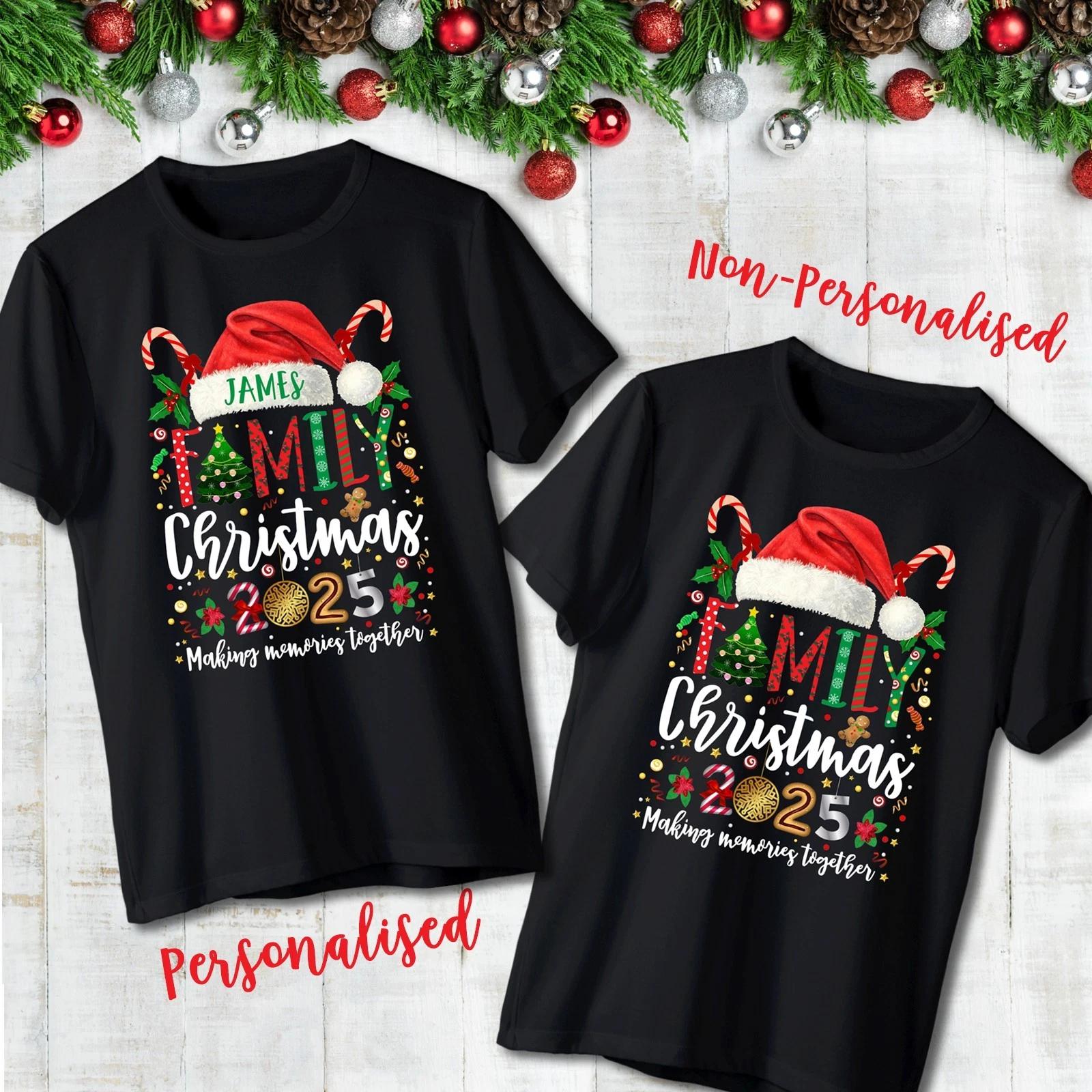Family Christmas - Personalised Unisex T-Shirt Festive Jolly Secret Santa Xmas M
Family Christmas - Personalised Unisex T-Shirt Festive Jolly Secret Santa Xmas M