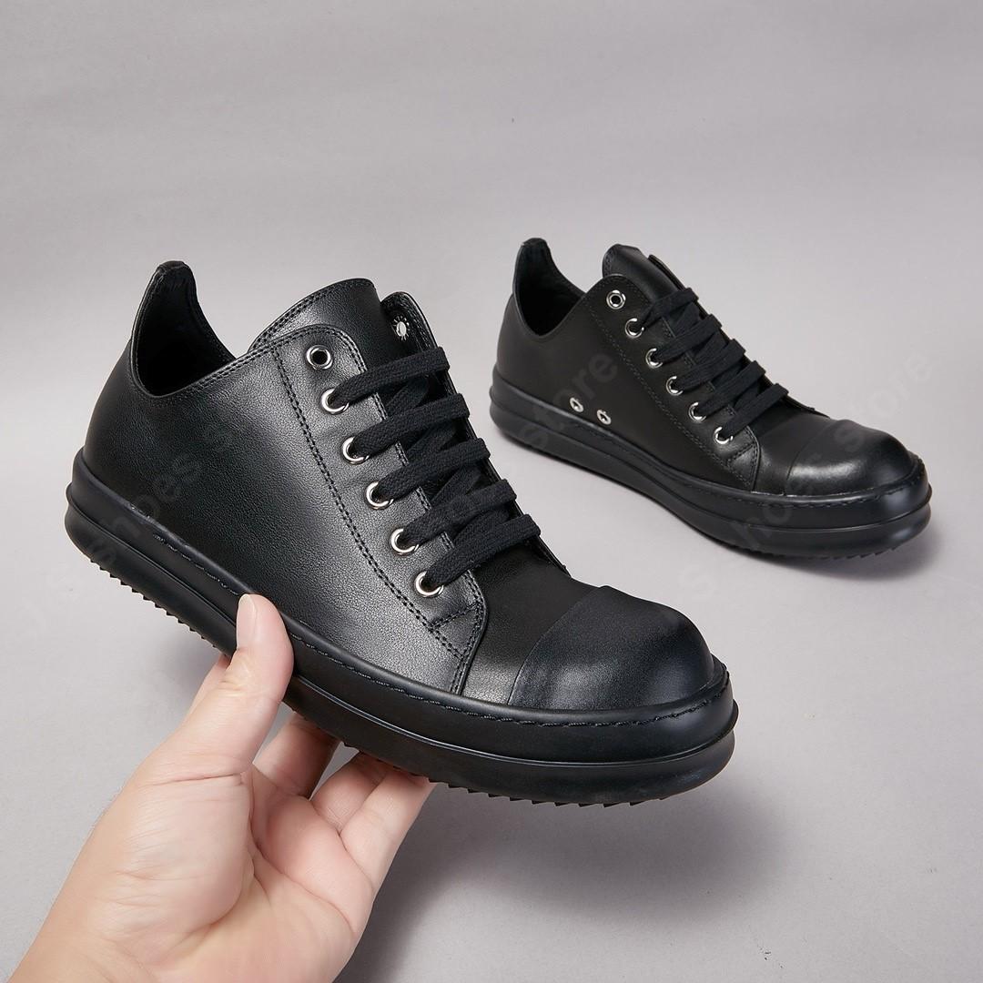 R-o Outdoor Men Sneaker Full Black Leather Low Top Shoe Lace Up Women Casual Shoes Thick Sole Black Cowhide Sneakers 48
R-o Outdoor Men Sneaker Full Black Leather Low Top Shoe Lace Up Women Casual Shoes Thick Sole Black Cowhide Sneakers 48