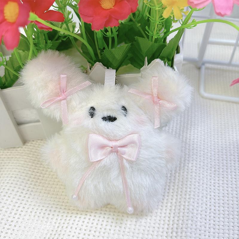 Bowknot Puppy Plush Pendant Cartoon Sunglasses Dog Doll Keychain Car Key Ring Backpack Bag Decor
Bowknot Puppy Plush Pendant Cartoon Sunglasses Dog Doll Keychain Car Key Ring Backpack Bag Decor