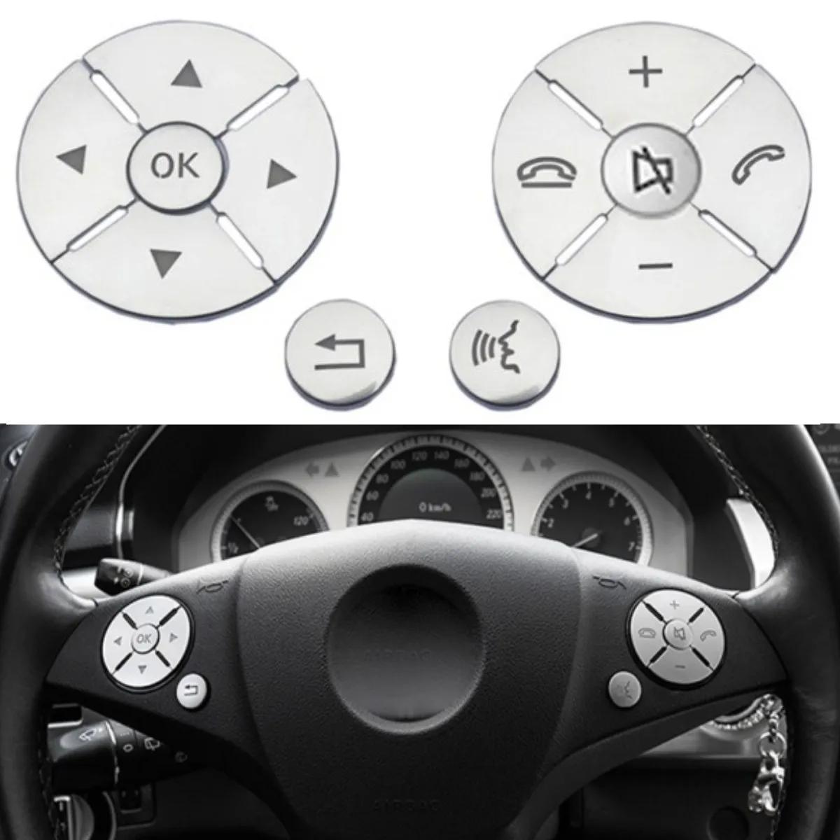 Автозапчасти для Mercedes Benz C E S GLK Class W204 W212 W221 X204 Накладка на кнопку рулевого колеса Автонаклейка Аксессуары для интерьера серебряный
Автозапчасти для Mercedes Benz C E S GLK Class W204 W212 W221 X204 Накладка на кнопку рулевого колеса Автонаклейка Аксессуары для интерьера серебряный