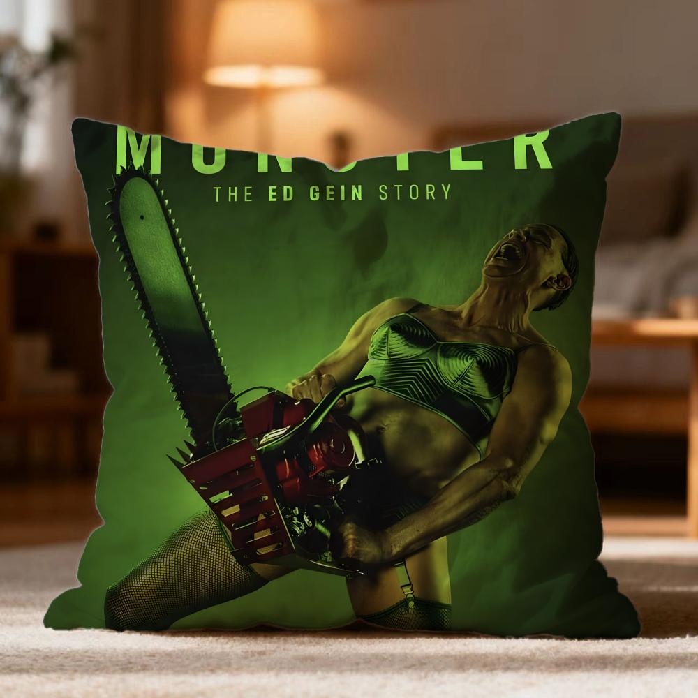Popular M-MMonster The Ed Gein Story Cushion Cover Soft Washable Pillow Case Multi-Scene for Couch Bed Travel Office Use 30cmx30cm
Popular M-MMonster The Ed Gein Story Cushion Cover Soft Washable Pillow Case Multi-Scene for Couch Bed Travel Office Use 30cmx30cm