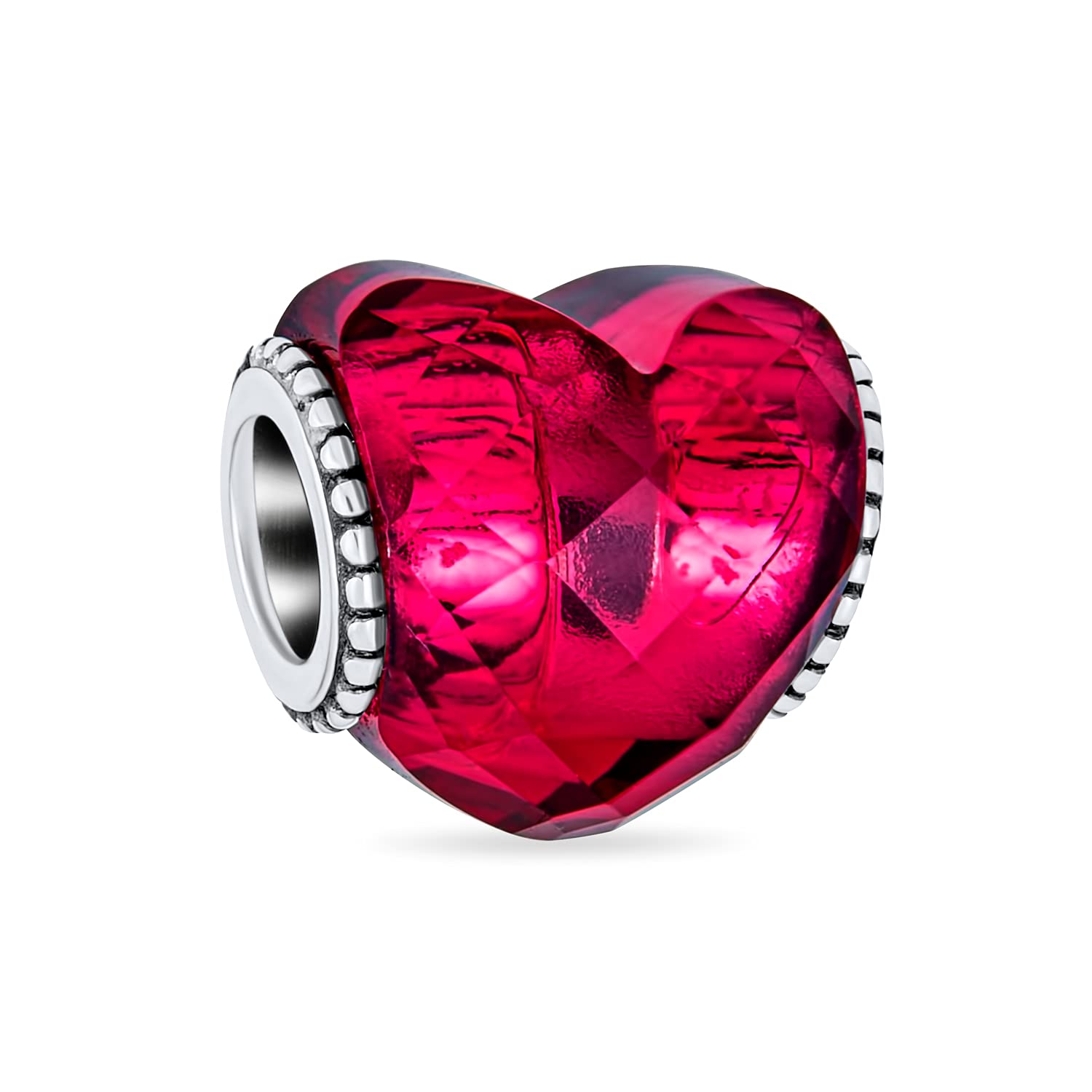 Valentine Love Rose Pink Heart Shape Faceted Murano Glass Spacer Charm Beads Women Teens Sterling Silver Core Fits Europe Bracelet .925 темно-красного
Valentine Love Rose Pink Heart Shape Faceted Murano Glass Spacer Charm Beads Women Teens Sterling Silver Core Fits Europe Bracelet .925 темно-красного