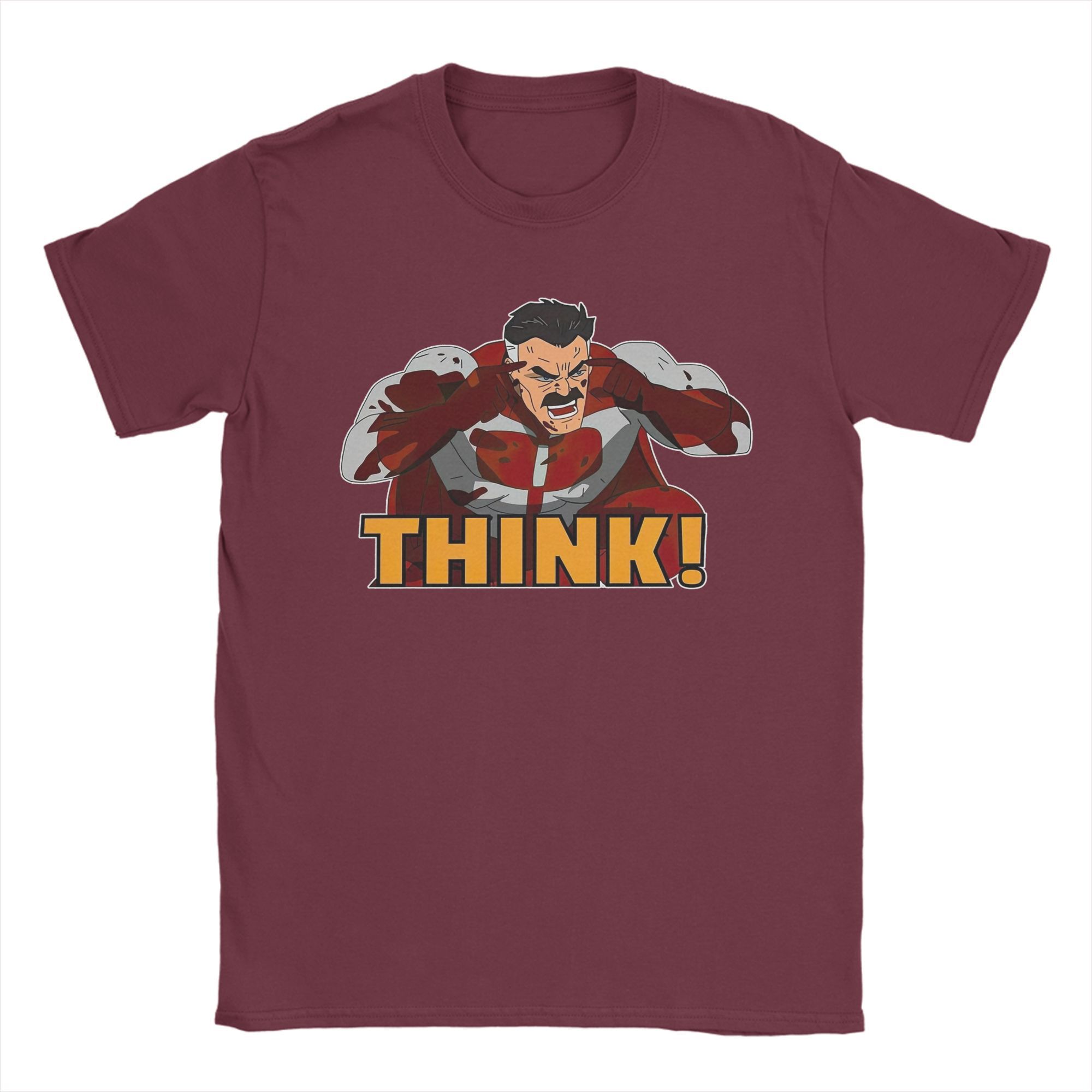 Чоловічі футболки Invincible Omni-Man Think Бавовняні топи Злі футболки з коротким рукавом з круглим вирізом Партійні футболки S
Чоловічі футболки Invincible Omni-Man Think Бавовняні топи Злі футболки з коротким рукавом з круглим вирізом Партійні футболки S