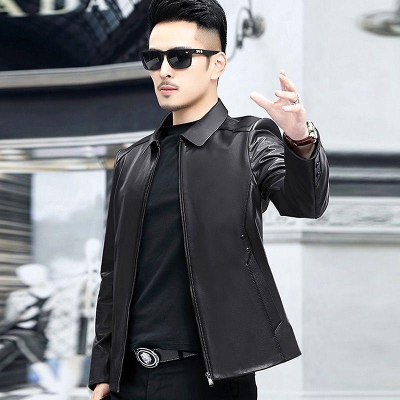 Новая мужская куртка из натуральной кожи, куртка из коровьей кожи с лацканами первого слоя, куртка для пап среднего возраста 5XL
Новая мужская куртка из натуральной кожи, куртка из коровьей кожи с лацканами первого слоя, куртка для пап среднего возраста 5XL