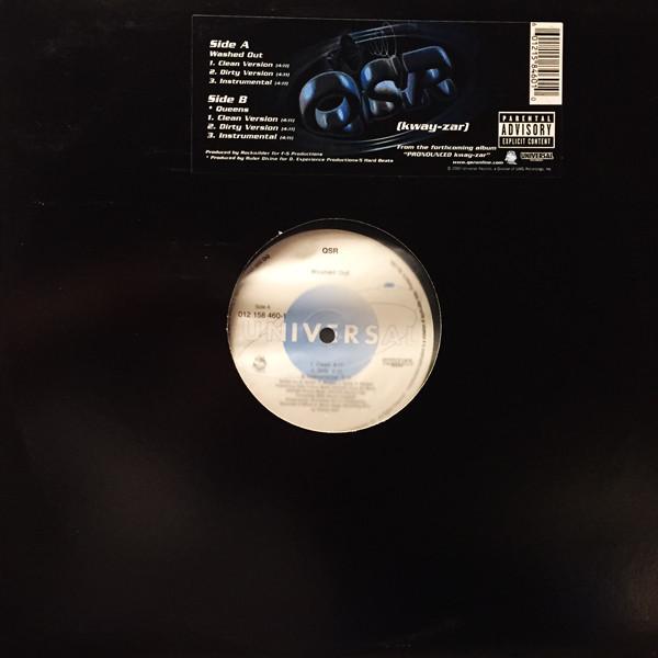12inch Record QSR - Washed Out UNIR203071PROMO Universal Recor 2000 US Rap & Hip-Hop/R&B Used
12inch Record QSR - Washed Out UNIR203071PROMO Universal Recor 2000 US Rap & Hip-Hop/R&B Used