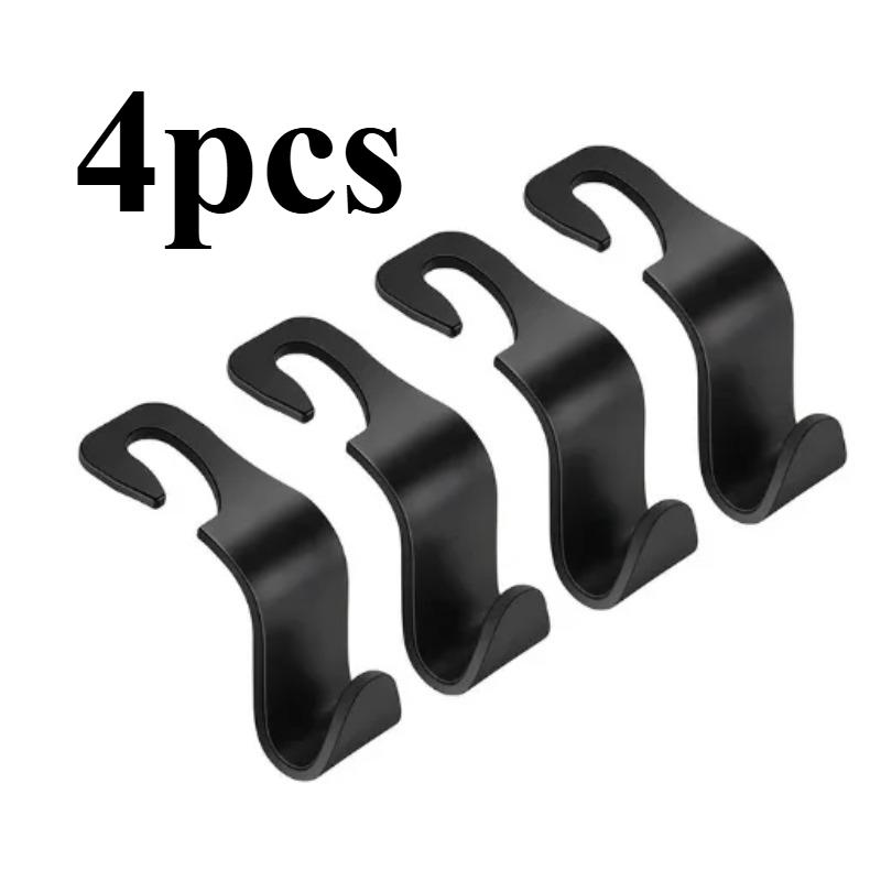 Four headrest hooks for the front seats of a car. Car seat hooks are internal accessories of a car
Four headrest hooks for the front seats of a car. Car seat hooks are internal accessories of a car
