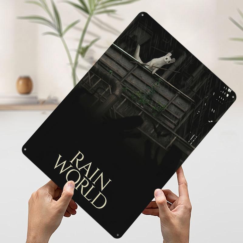 Rain World Game Cover Art Metal Poster Customized Wall Art Retro Vintage Tinplate Signs for Room Ornaments Office Decor Man Cave 7.9x11.8In(20x30cm)
Rain World Game Cover Art Metal Poster Customized Wall Art Retro Vintage Tinplate Signs for Room Ornaments Office Decor Man Cave 7.9x11.8In(20x30cm)