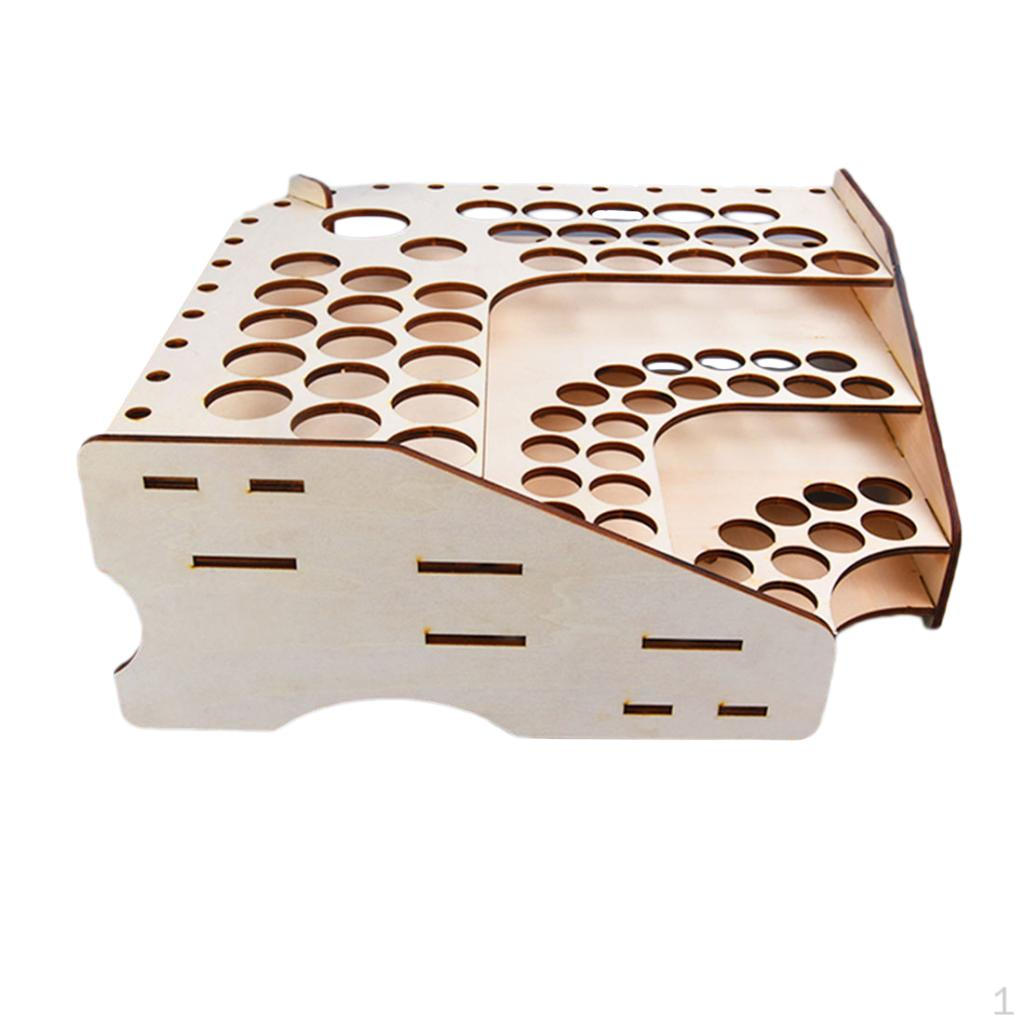 Wooden Rack Modular Stand Model Hobby Parts Tools Storage # 125
Wooden Rack Modular Stand Model Hobby Parts Tools Storage # 125
