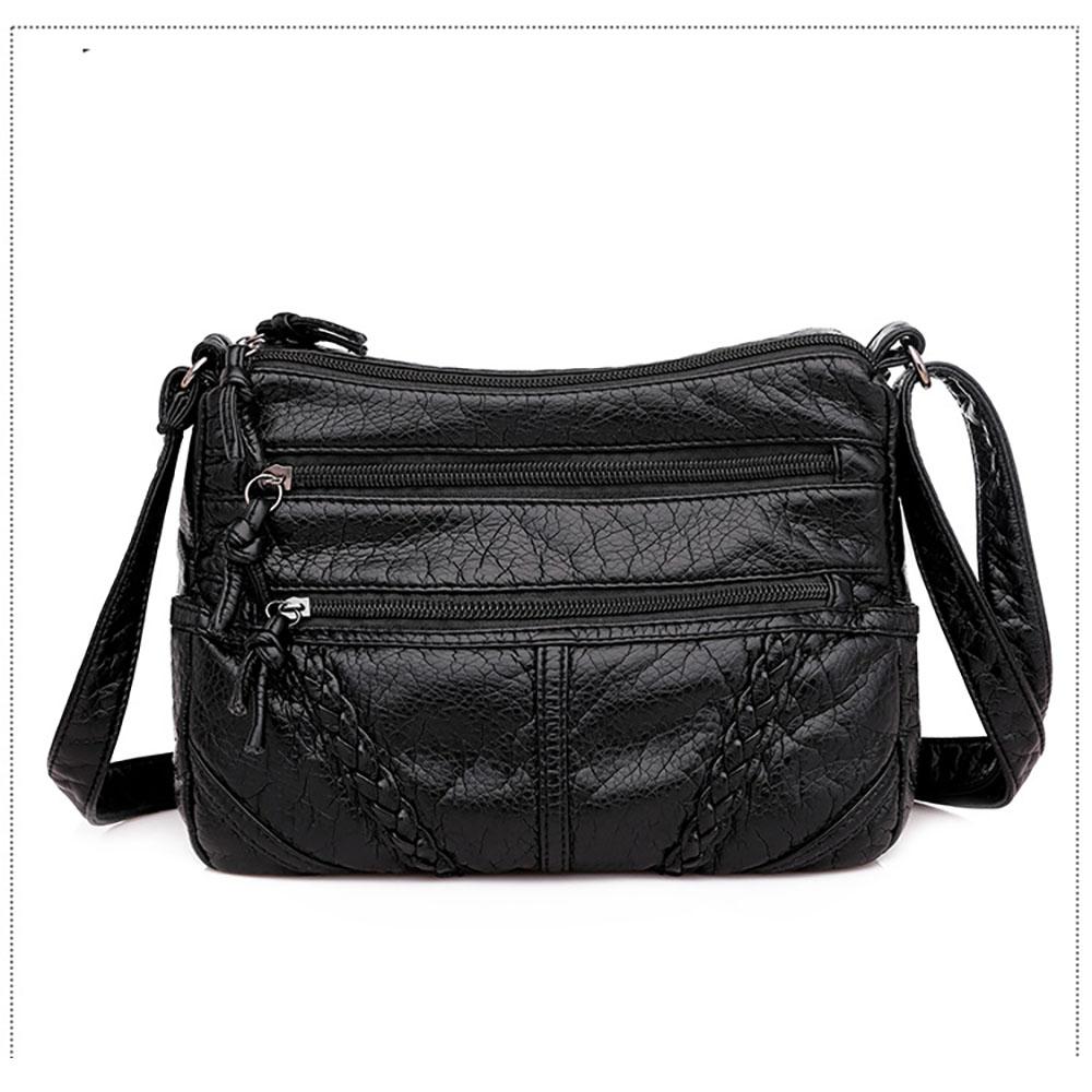 Сумка-мессенджер женская модная женская сумка из мягкой кожи Sense большая вместительная сумка на одно плечо
Сумка-мессенджер женская модная женская сумка из мягкой кожи Sense большая вместительная сумка на одно плечо