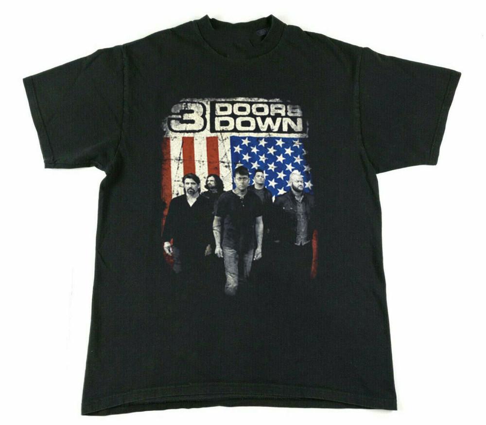VTG 3 Doors Down Band American Flag Gift Fans Black All Size T-Shirt FA236 Unisex T-Shirt M
VTG 3 Doors Down Band American Flag Gift Fans Black All Size T-Shirt FA236 Unisex T-Shirt M