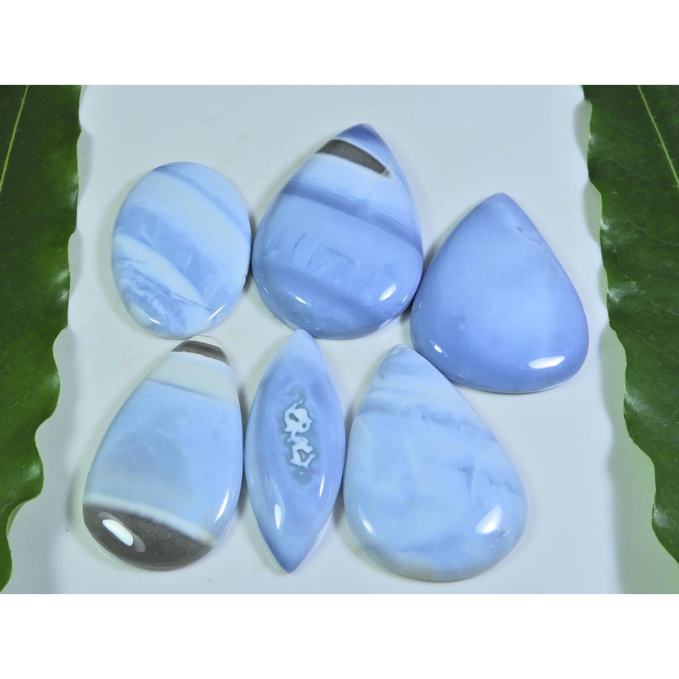 299Cts. Natural Blue Opal Mix Shape Cabochon Loose Gemstone 6 Pcs Lot A-193
299Cts. Natural Blue Opal Mix Shape Cabochon Loose Gemstone 6 Pcs Lot A-193