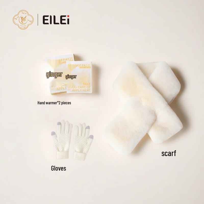 EILEI Теплый флисовый комплект с перчатками и шарфом
EILEI Теплый флисовый комплект с перчатками и шарфом