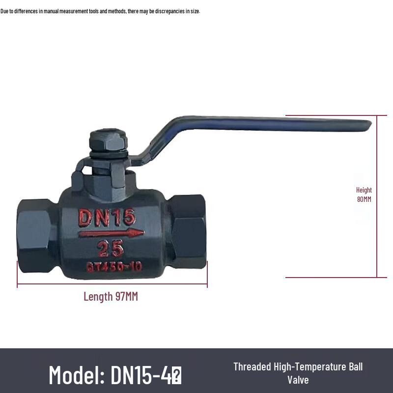 Jun Ding Ying High-Temperature Threaded Ball Valve
Jun Ding Ying High-Temperature Threaded Ball Valve