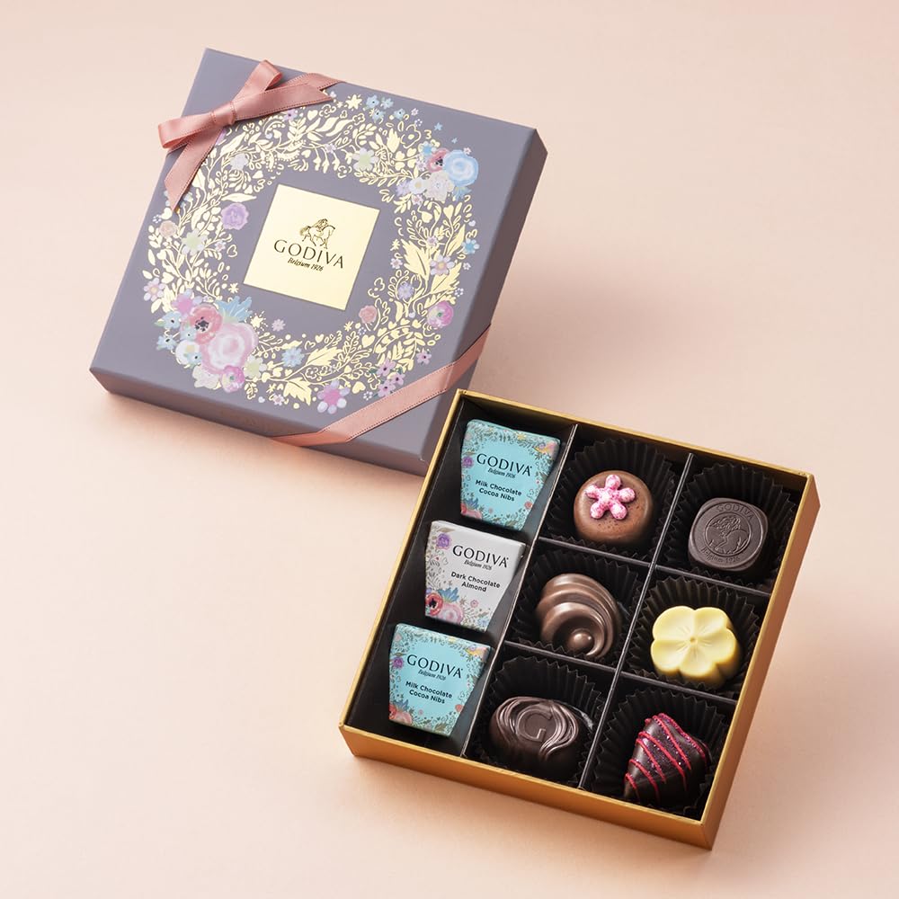 Валентина Godiva Шоколадный подарок Сладости Ассортимент Букет де Годива Ассортимент (ГОДИВА) (9 штук)
Валентина Godiva Шоколадный подарок Сладости Ассортимент Букет де Годива Ассортимент (ГОДИВА) (9 штук)