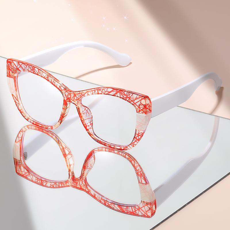 New cat-eye color-blocking flat glasses with personalized design for party, travel, street photography and decoration розовый
New cat-eye color-blocking flat glasses with personalized design for party, travel, street photography and decoration розовый