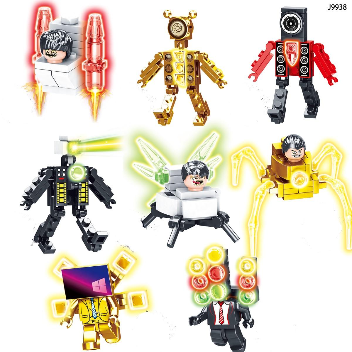 8 в 1 3D детский туалетный блок Skibidi пластиковый игровой конструктор для подростков и детей мини-динамик
8 в 1 3D детский туалетный блок Skibidi пластиковый игровой конструктор для подростков и детей мини-динамик